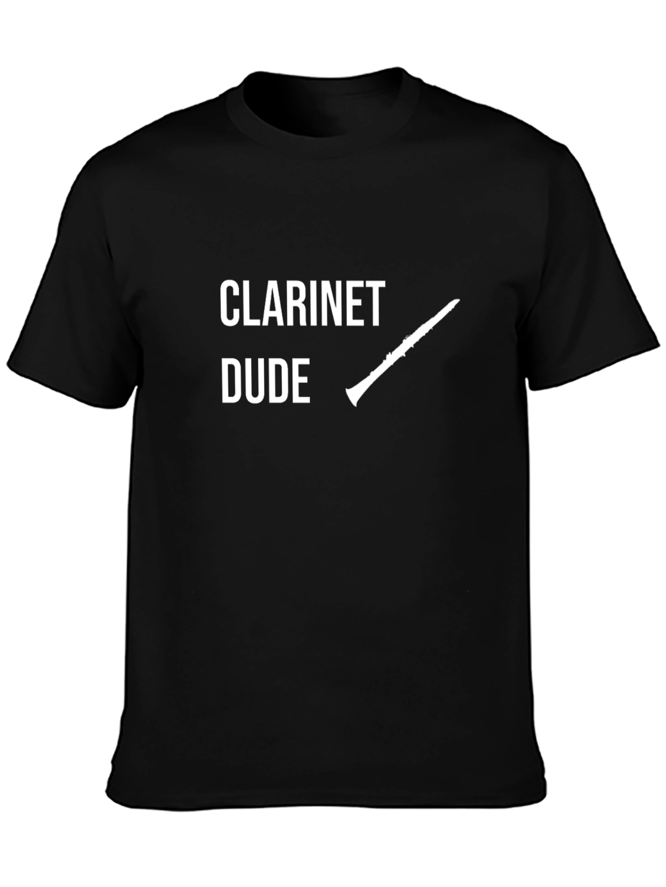 Clarinet Dude Black T-Shirt