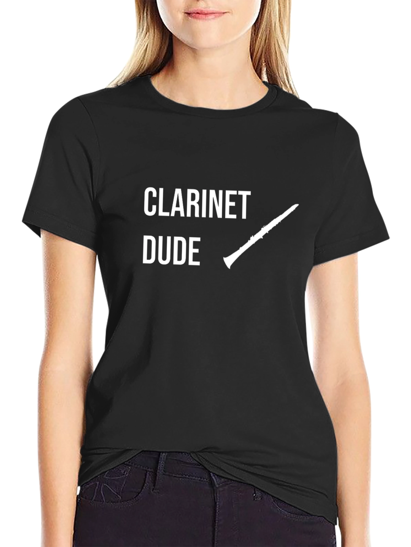 Clarinet Dude Black T-Shirt