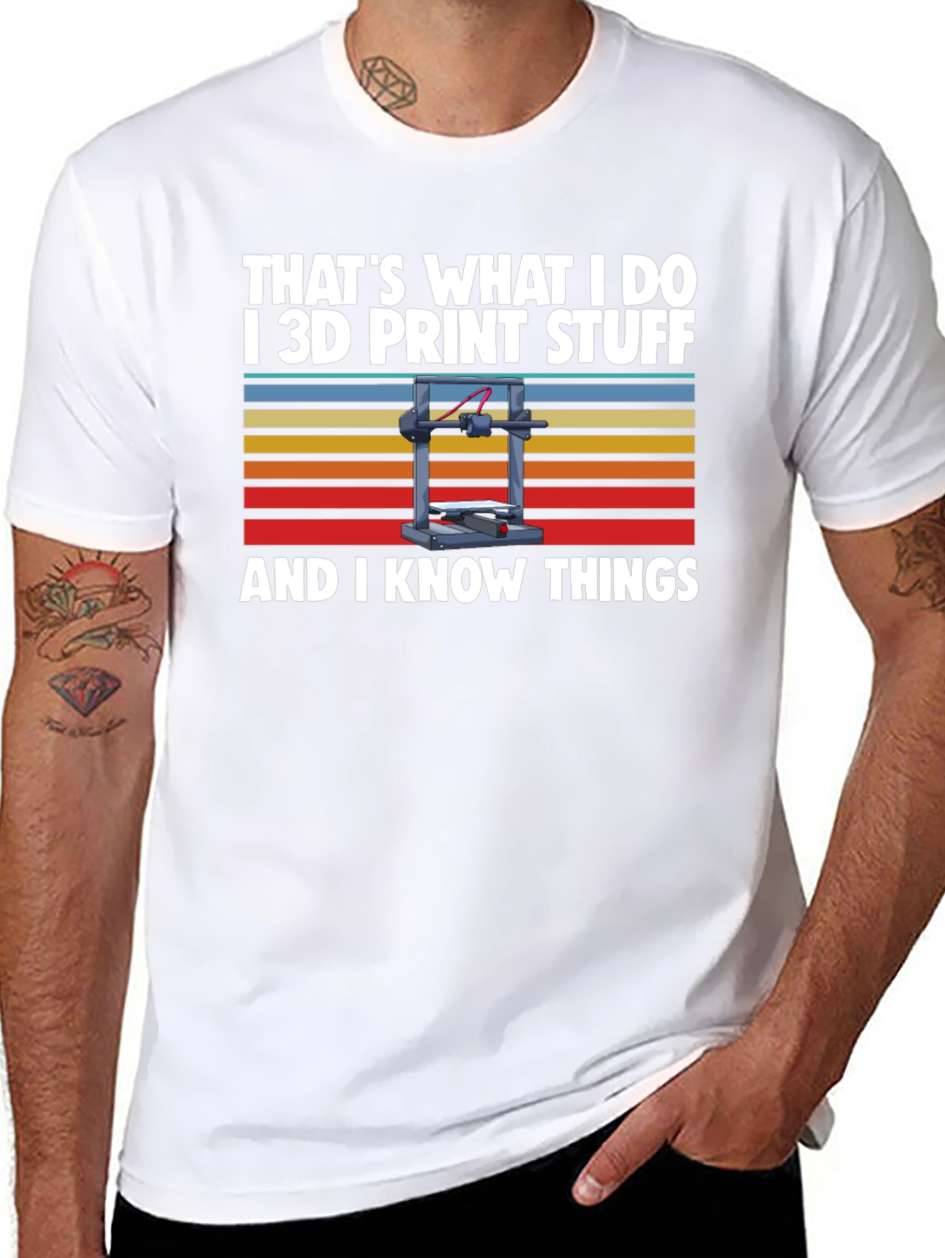 Thats What I Do 3D Print T-Shirt