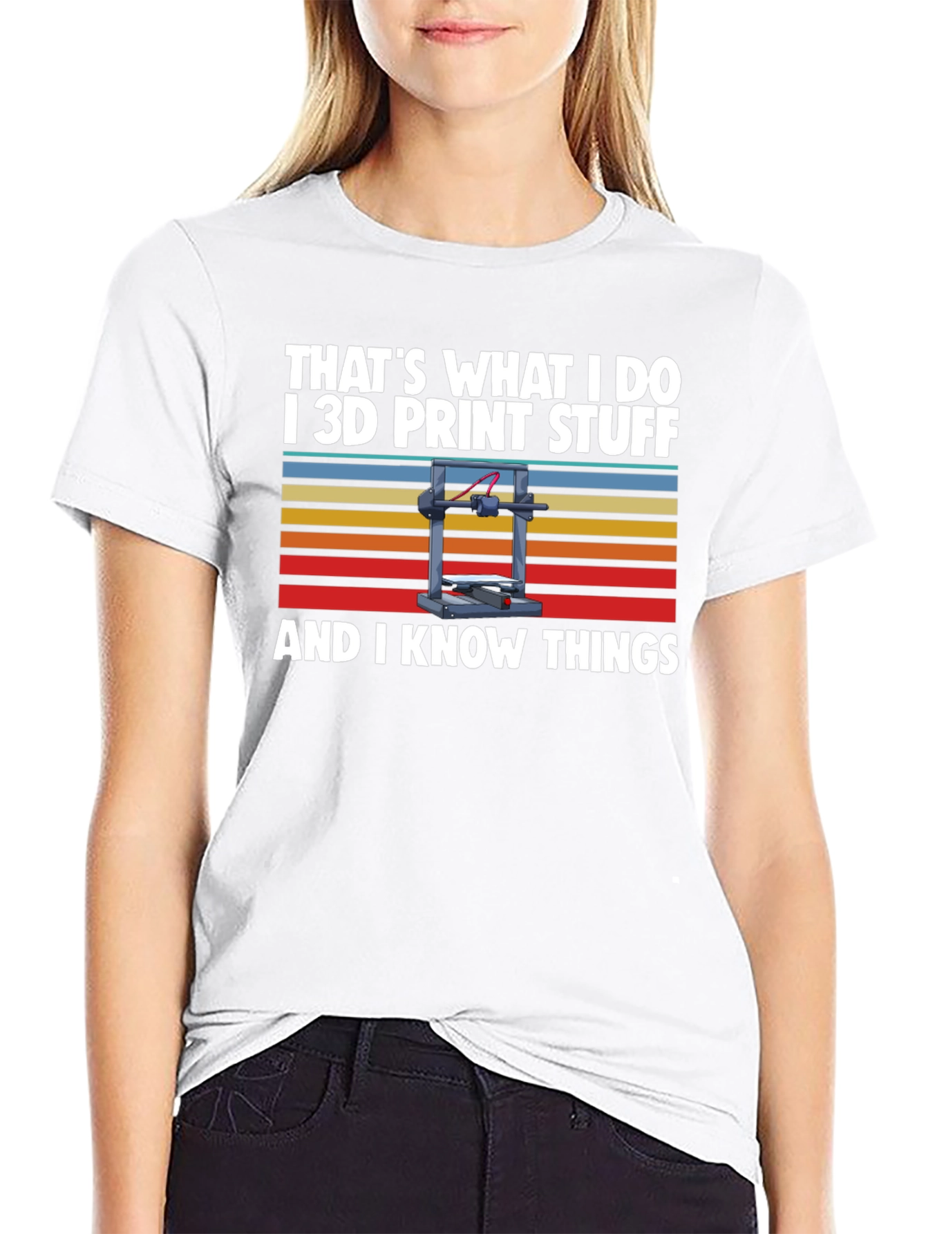 Thats What I Do 3D Print T-Shirt