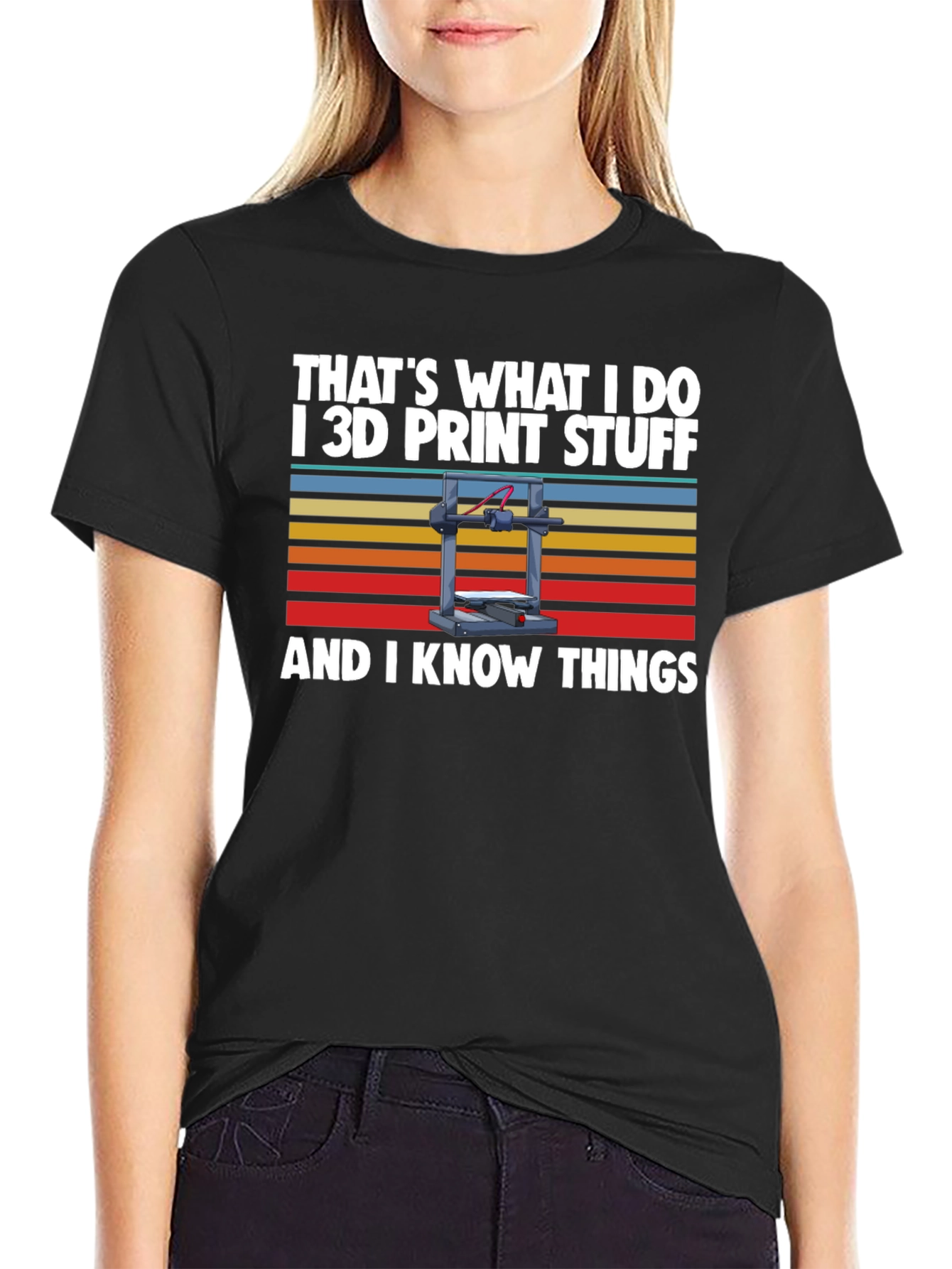 Thats What I Do 3D Print T-Shirt