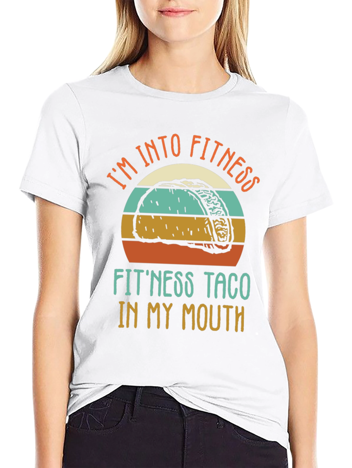 Fitness Taco Graphic T-Shirt