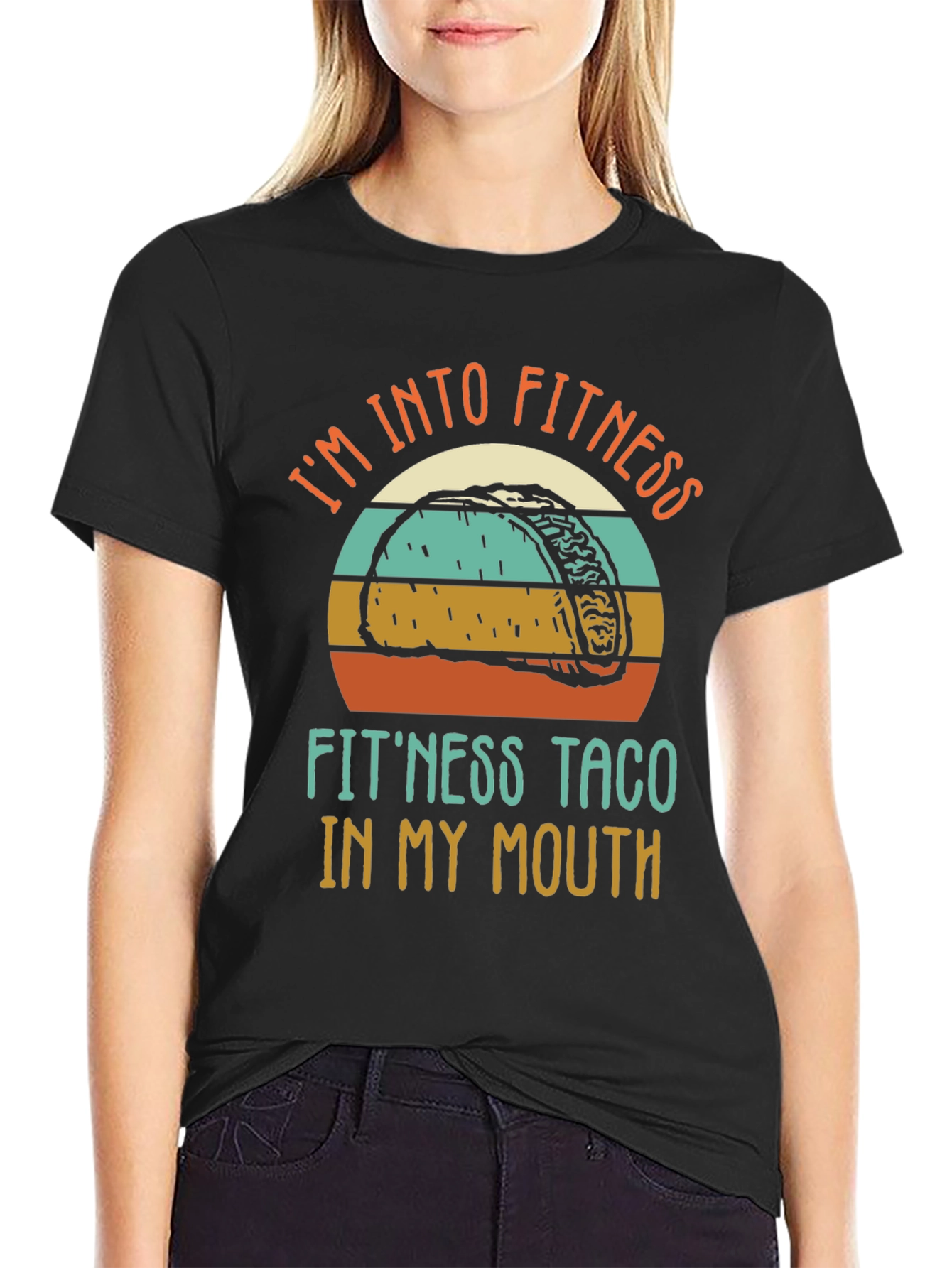 Fitness Taco Graphic T-Shirt