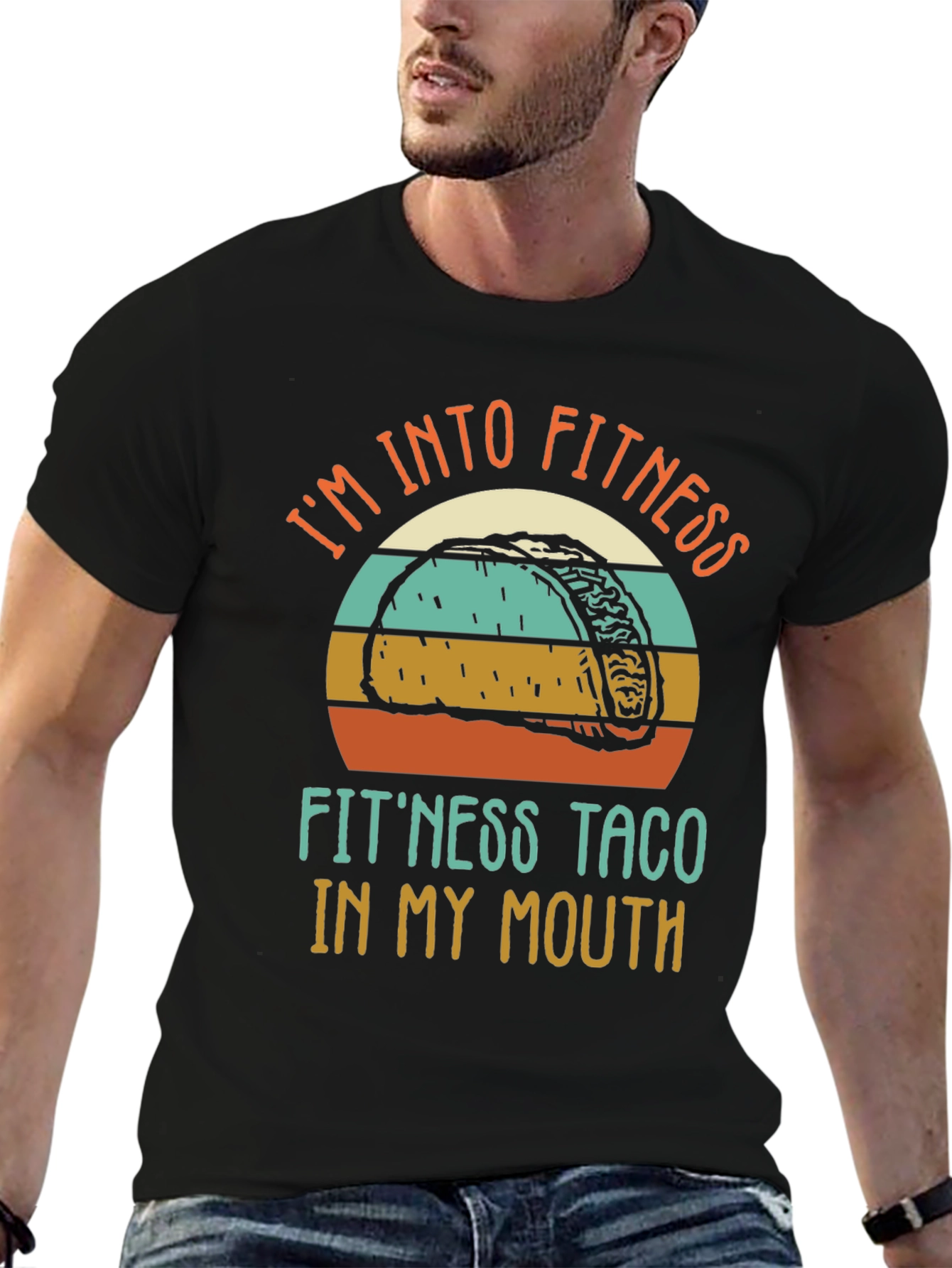 Fitness Taco Graphic T-Shirt