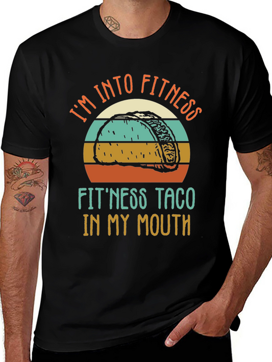 Fitness Taco Graphic T-Shirt