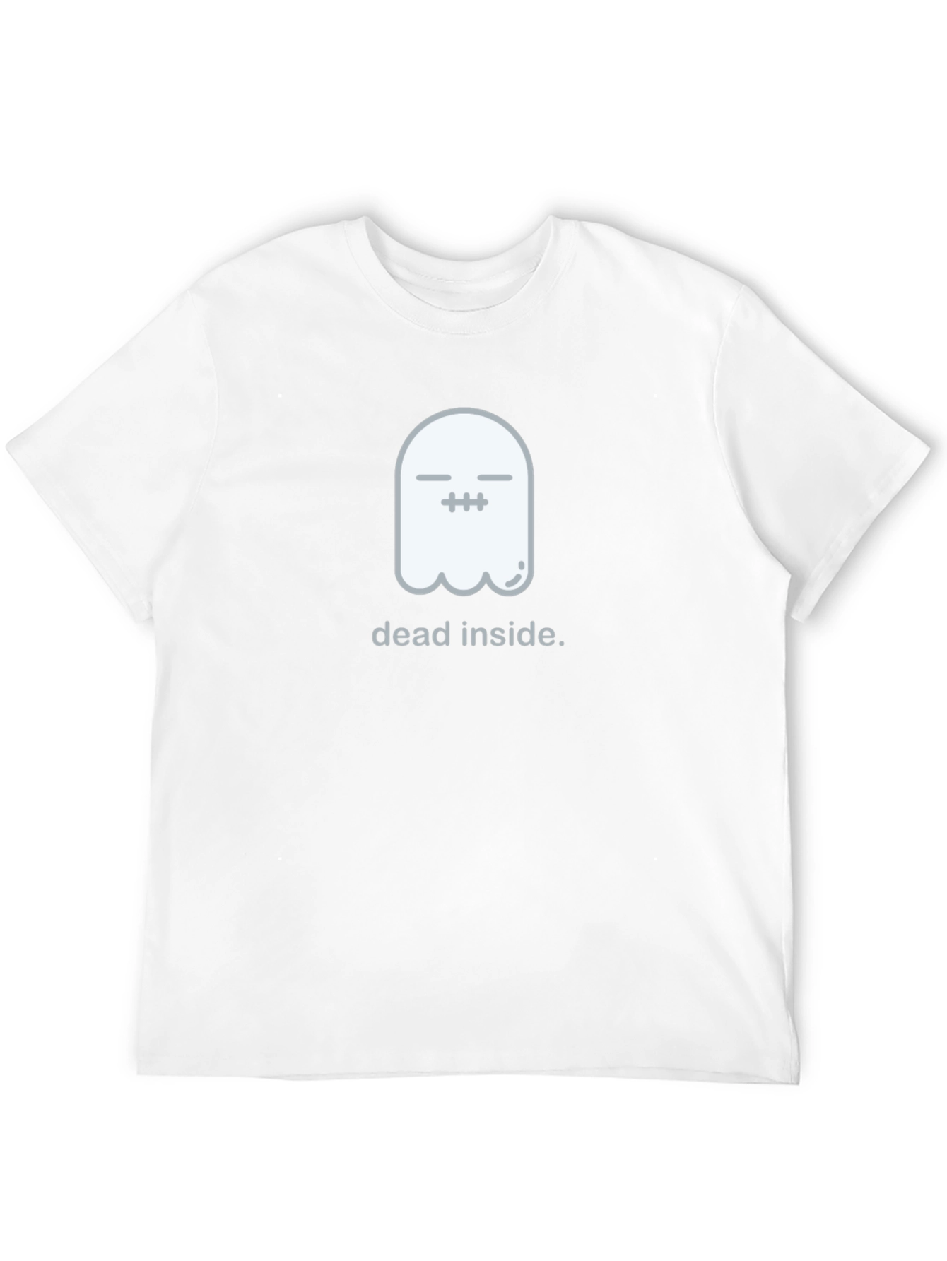 Dead Inside Ghost Graphic Black T-Shirt