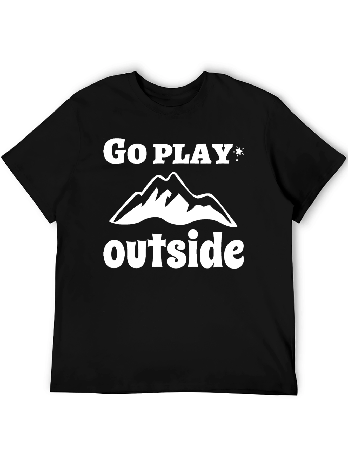 Go Play Outside Tee - Mountain Graphic T-Shirt