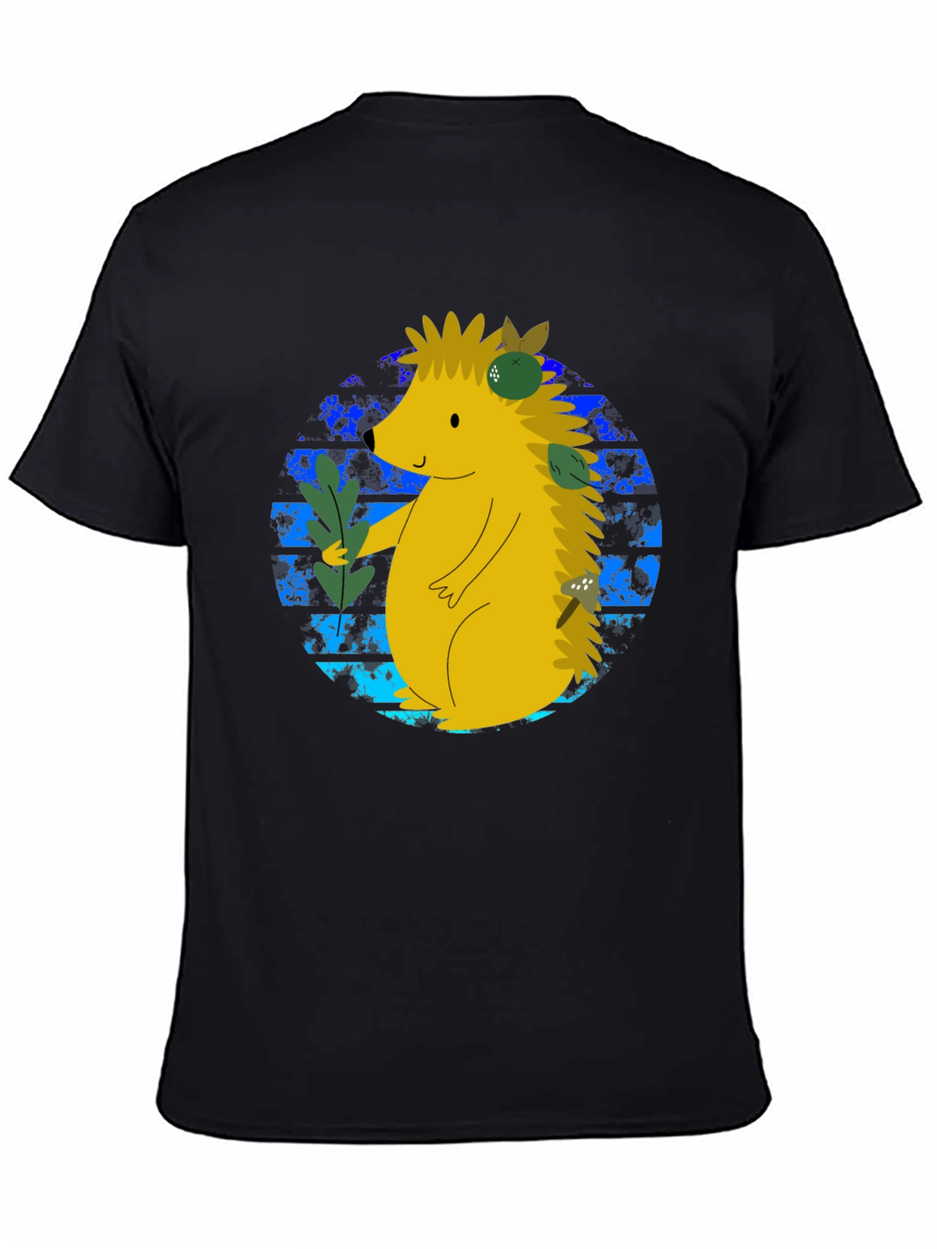 Cute Hedgehog Graphic Tee