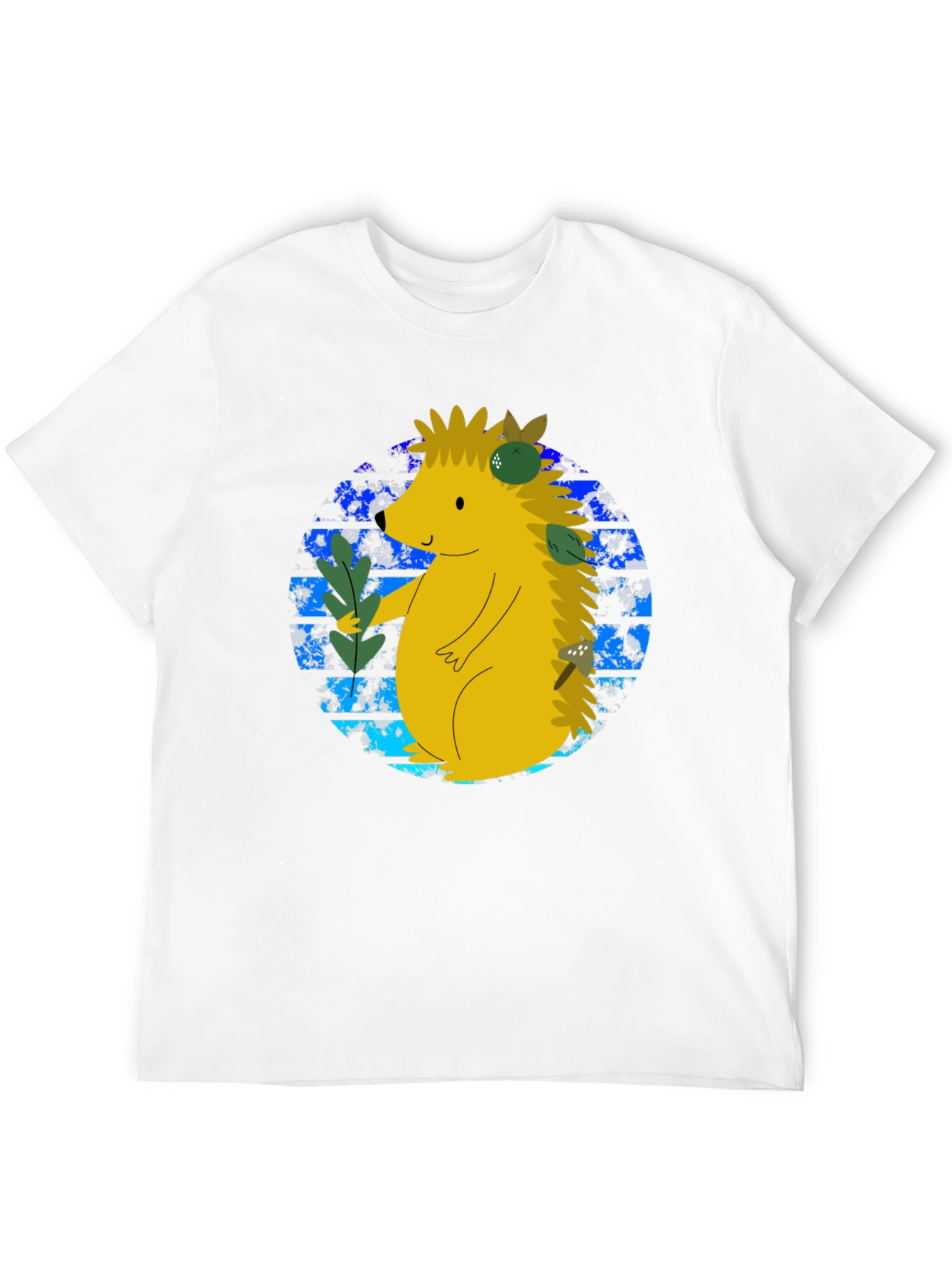 Cute Hedgehog Graphic Tee