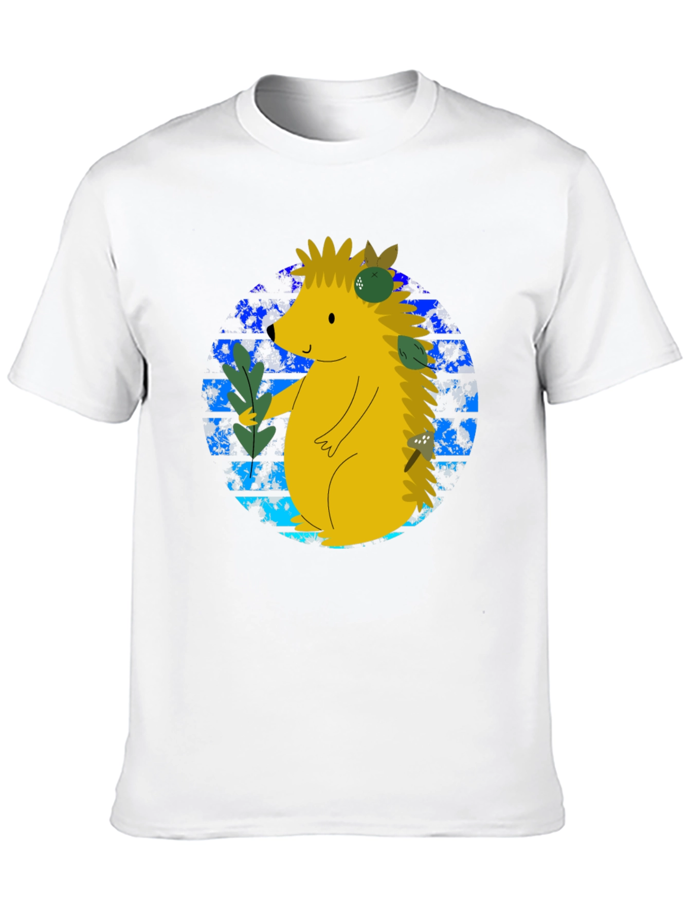 Cute Hedgehog Graphic Tee