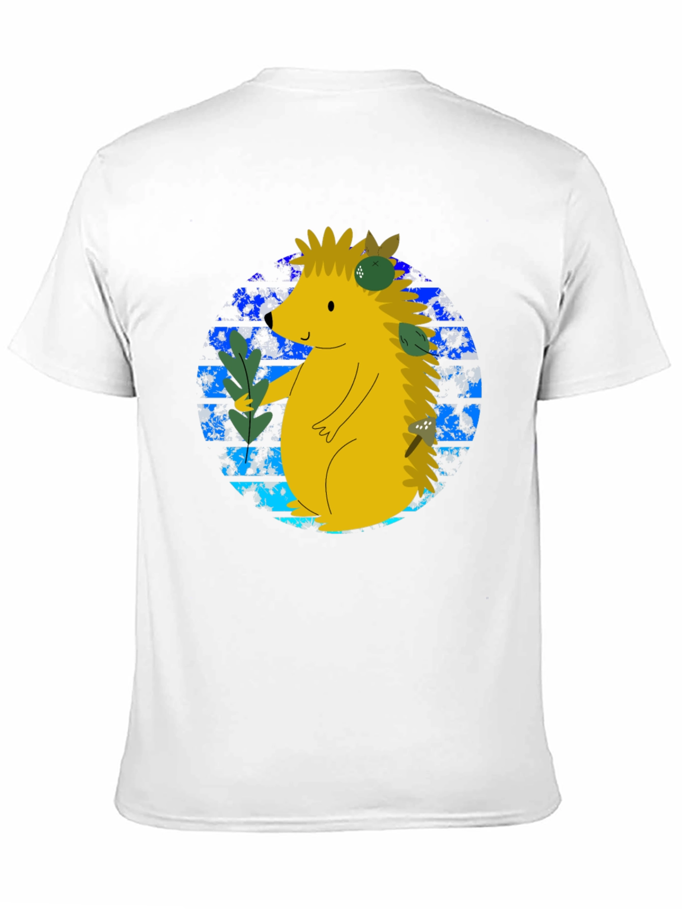 Cute Hedgehog Graphic Tee