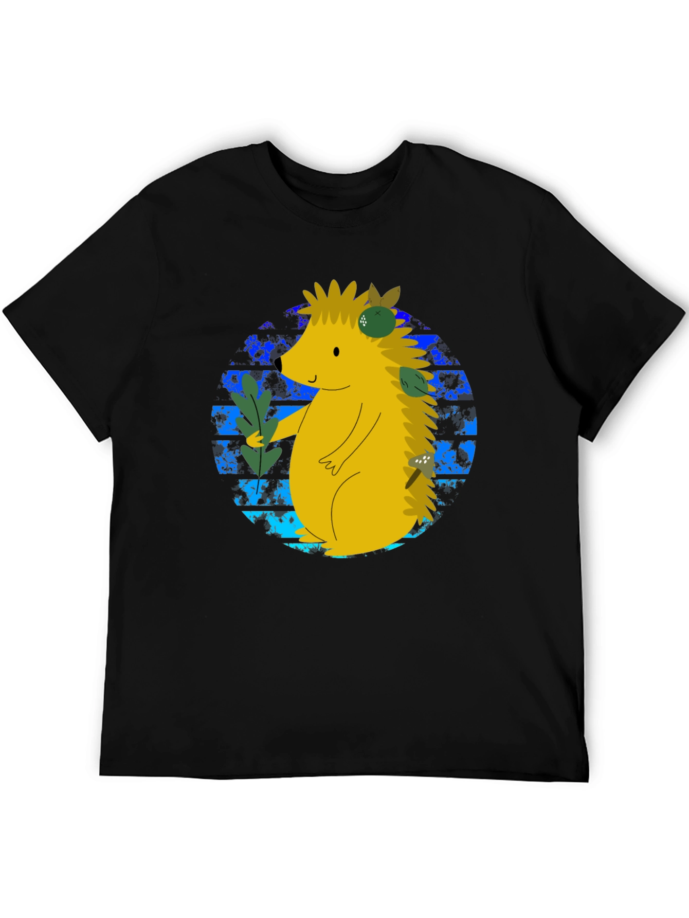 Cute Hedgehog Graphic Tee