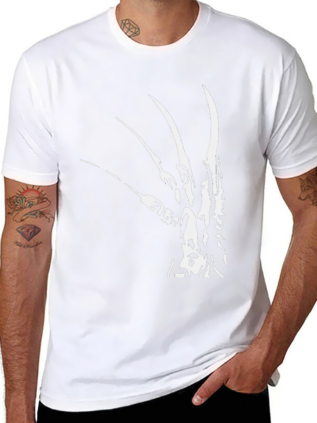 Freddy Krueger Glove T-Shirt - Nightmare Tee