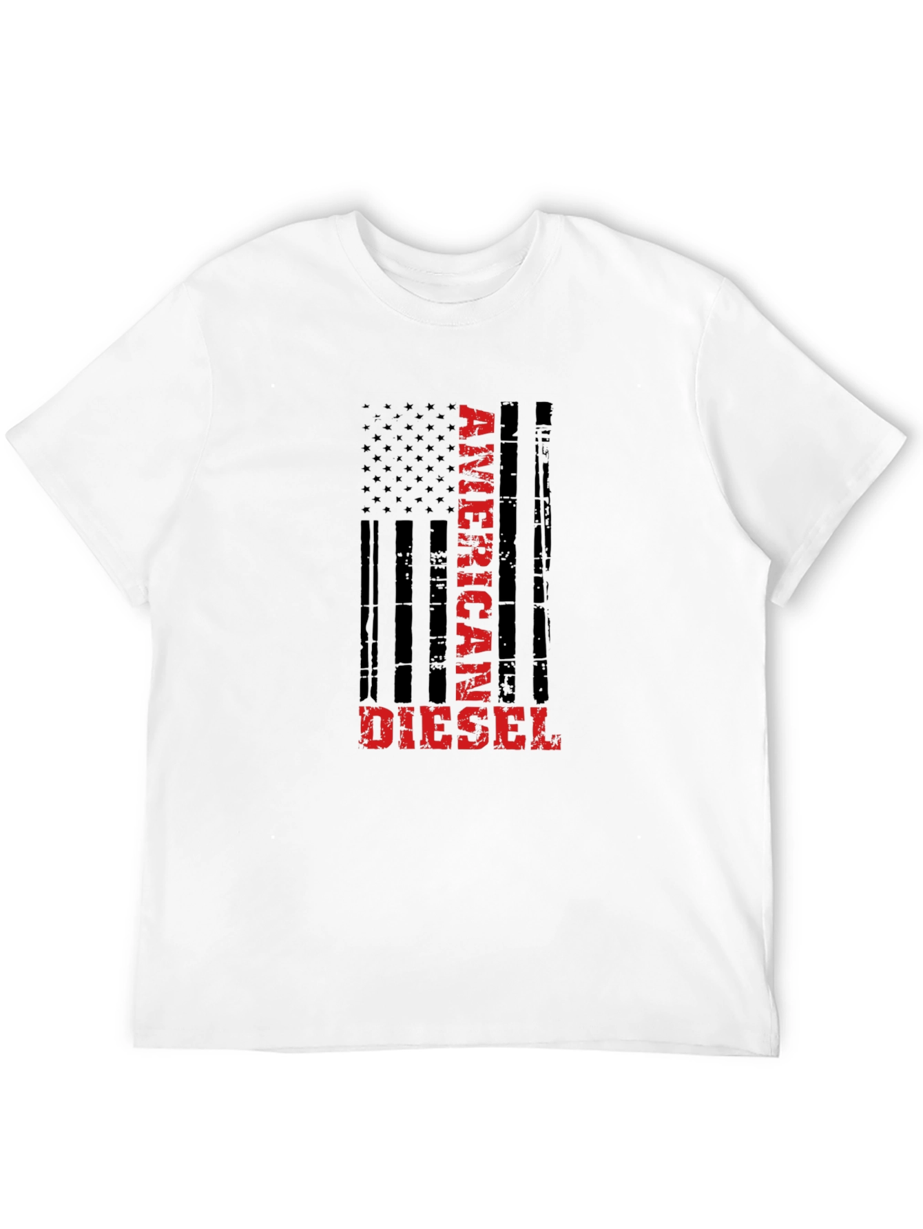 American Diesel Flag Graphic T-Shirt