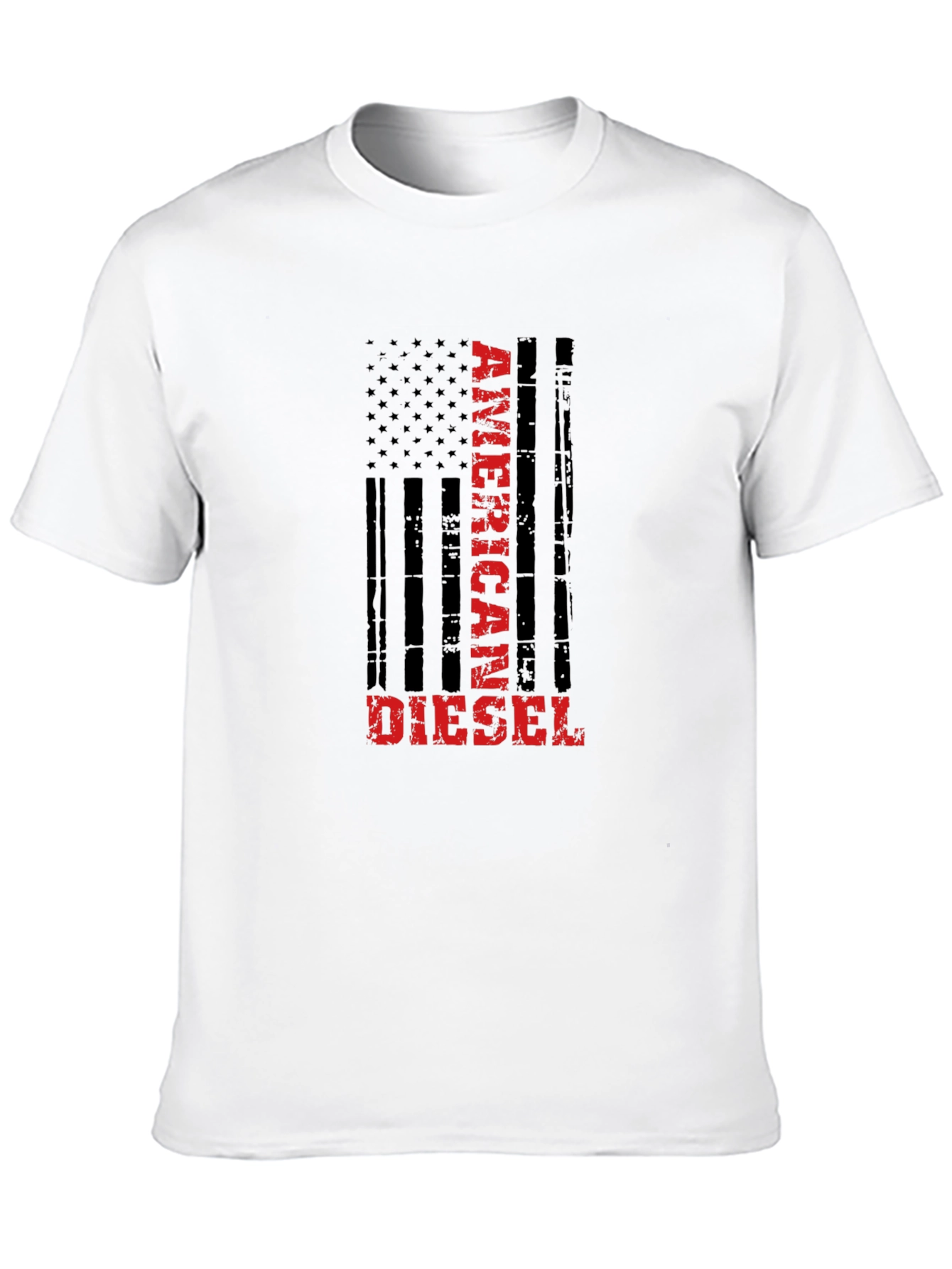 American Diesel Flag Graphic T-Shirt