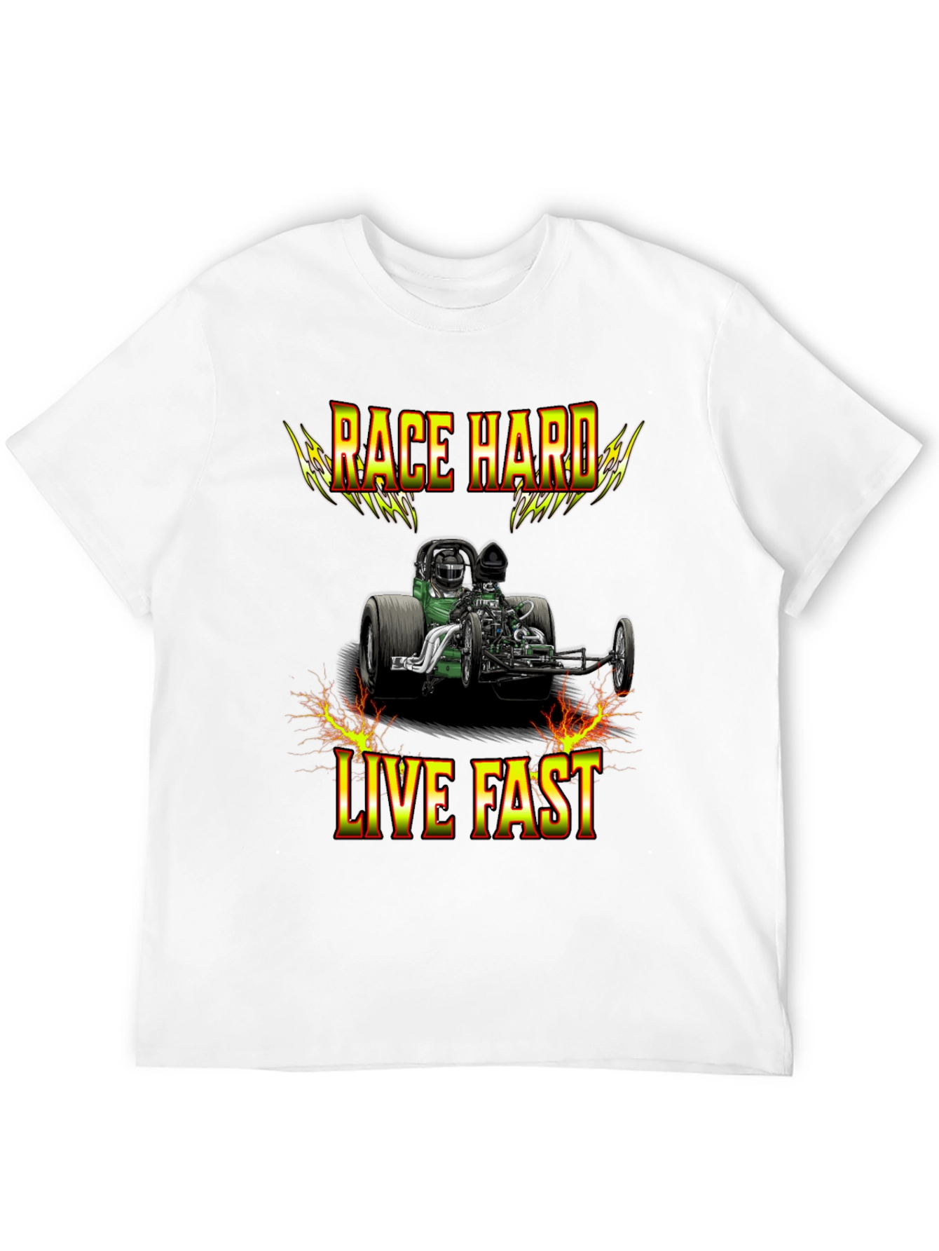 Race Hard Live Fast Graphic T-Shirt