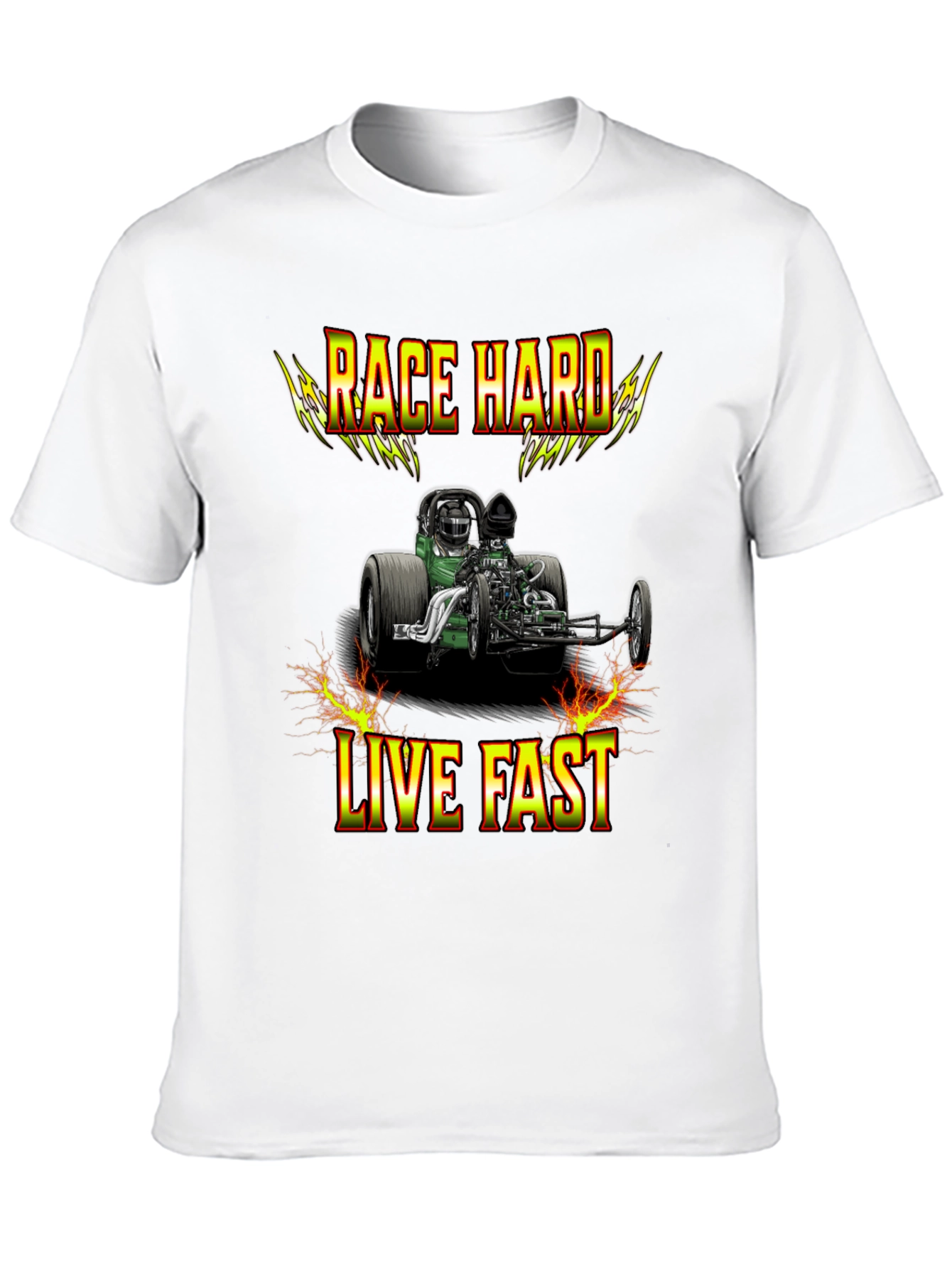 Race Hard Live Fast Graphic T-Shirt
