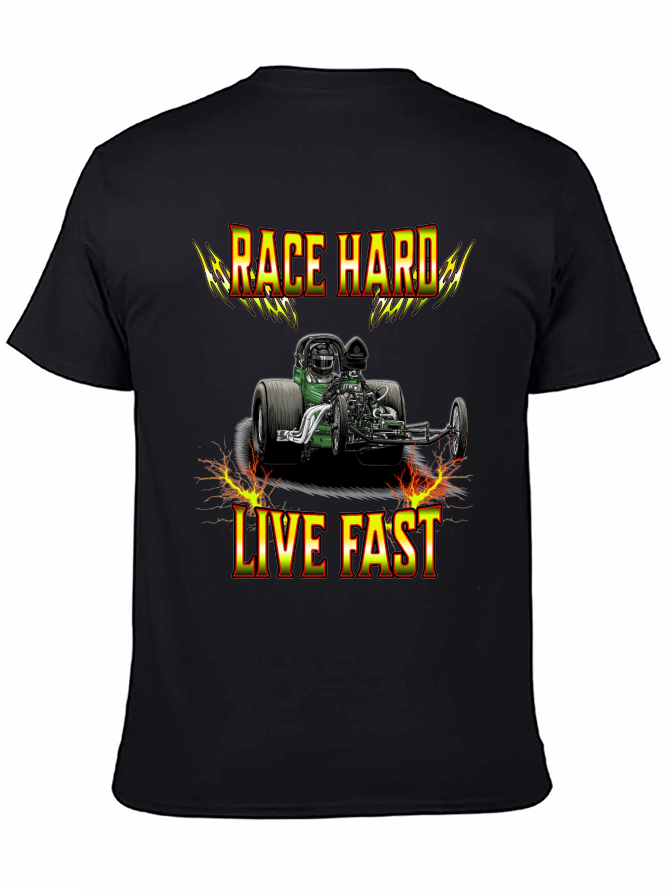 Race Hard Live Fast Graphic T-Shirt