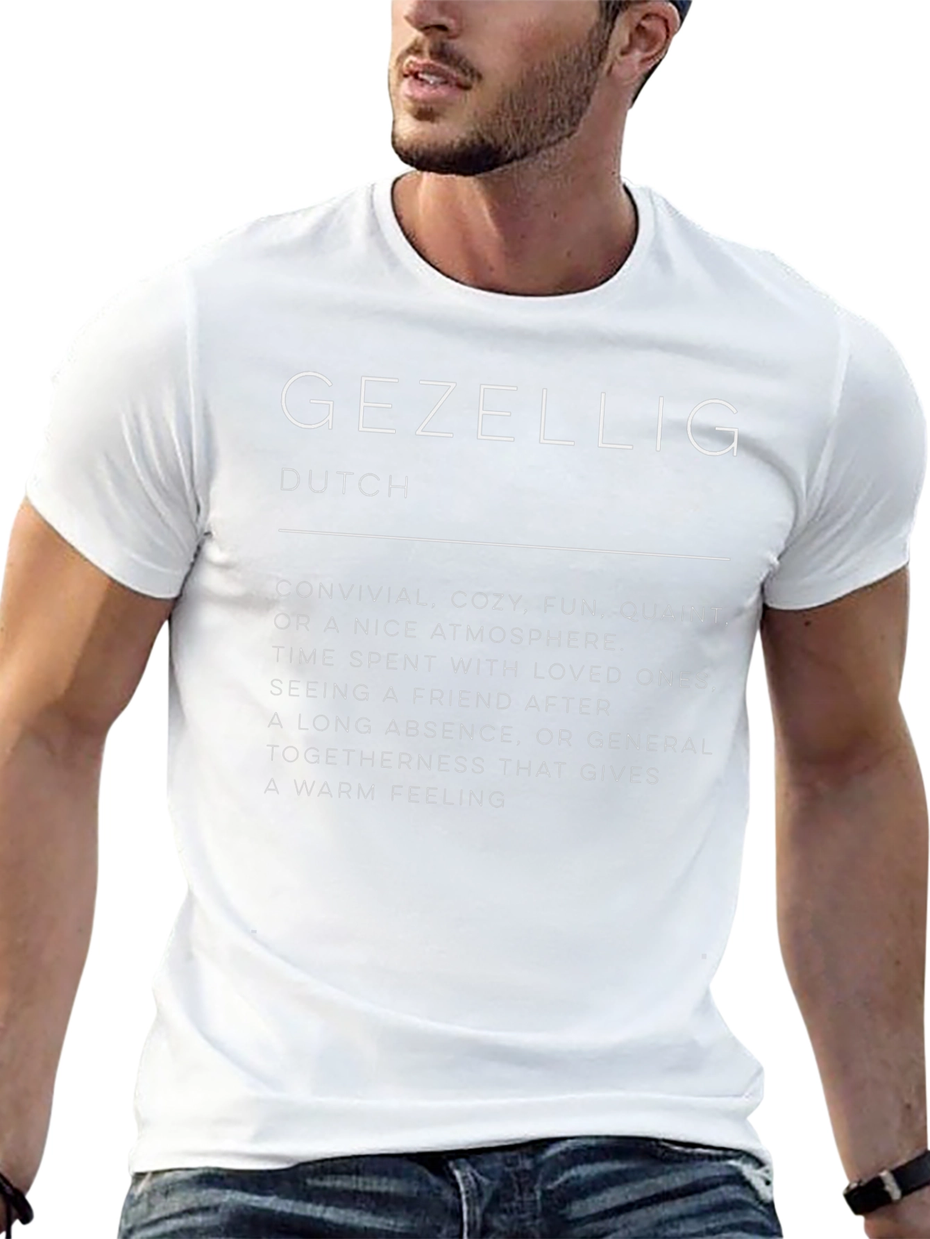 Gezellig Dutch Definition T-Shirt