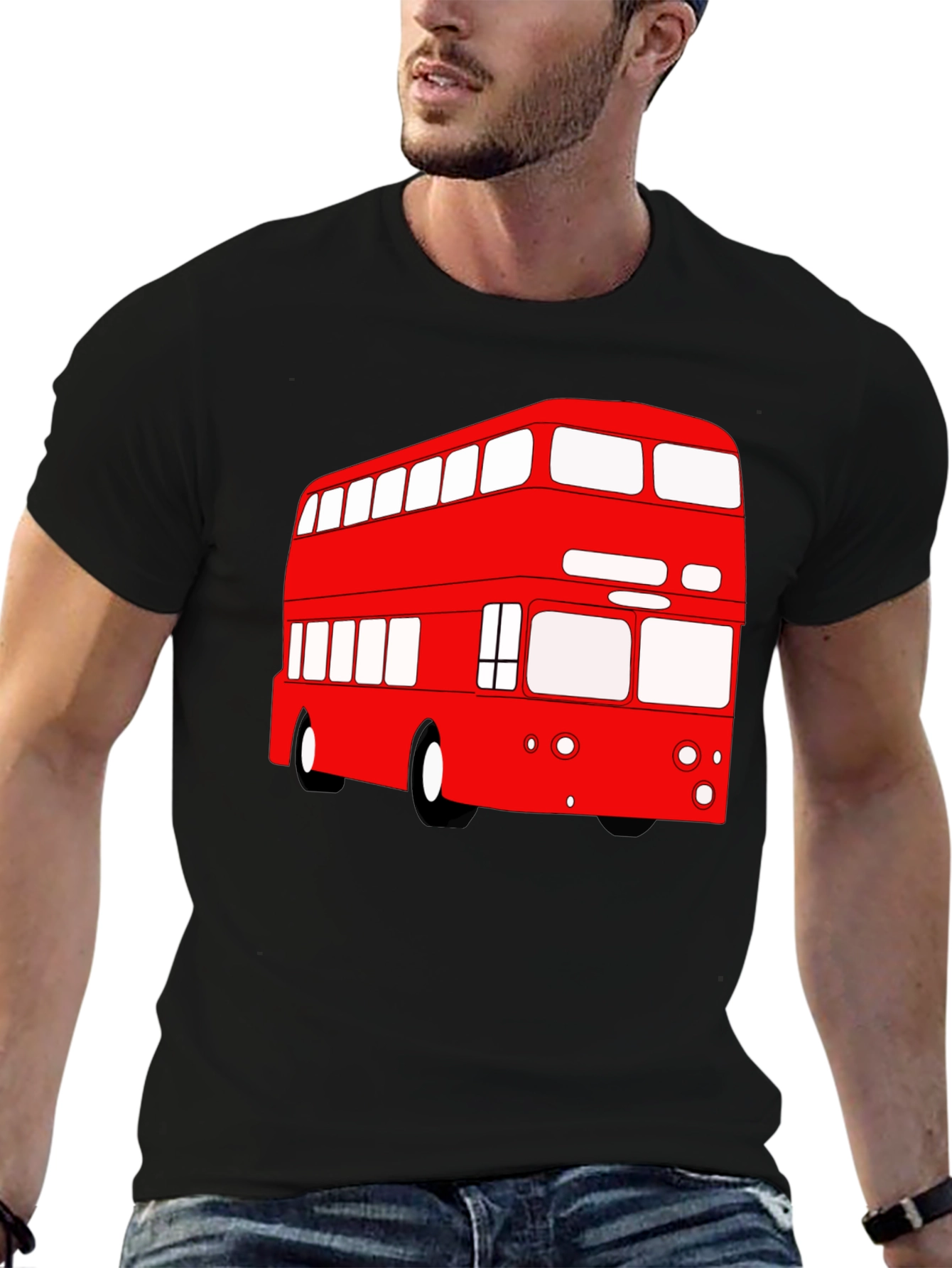 London Bus T-Shirt - Retro Style