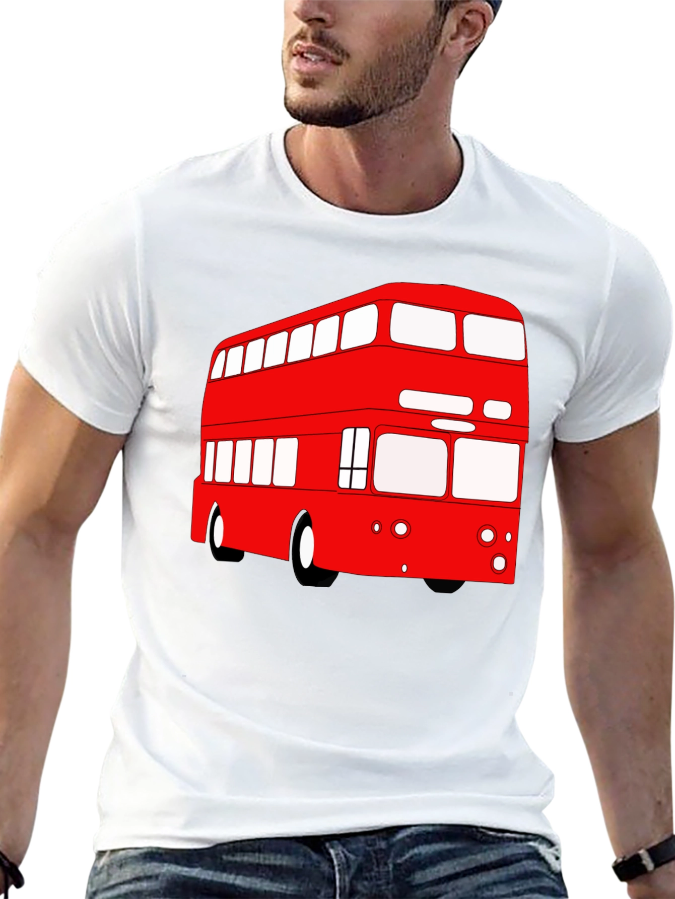 London Bus T-Shirt - Retro Style