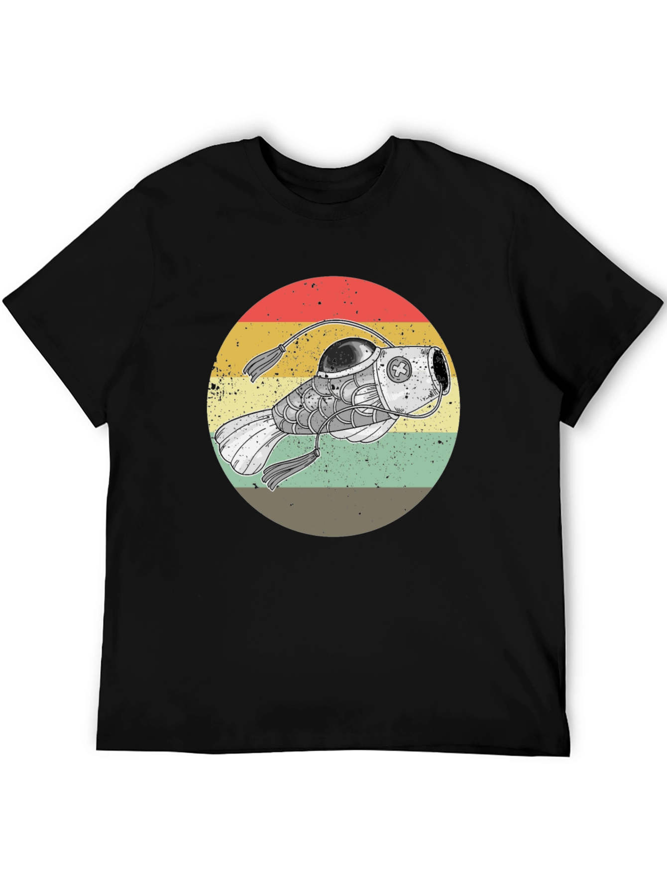 Steampunk Anglerfish Retro T-Shirt