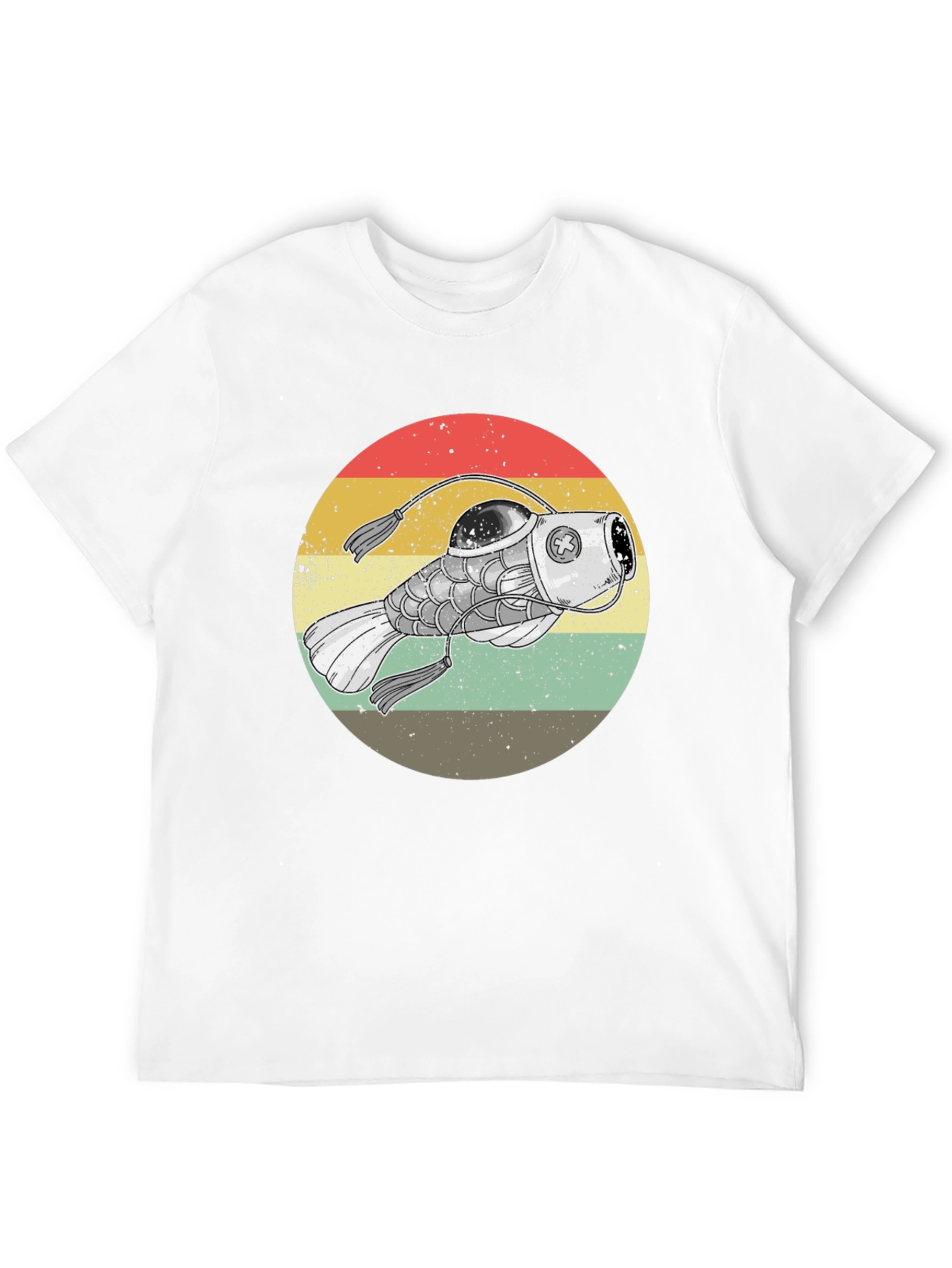 Steampunk Anglerfish Retro T-Shirt