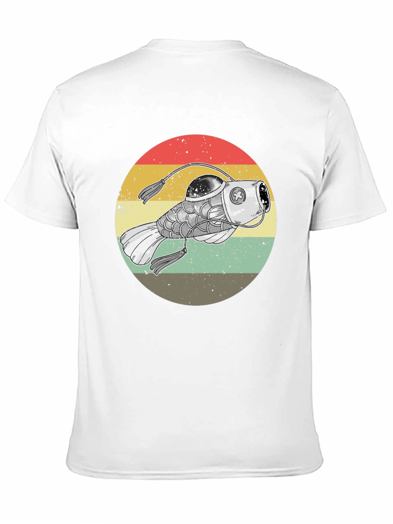 Steampunk Anglerfish Retro T-Shirt