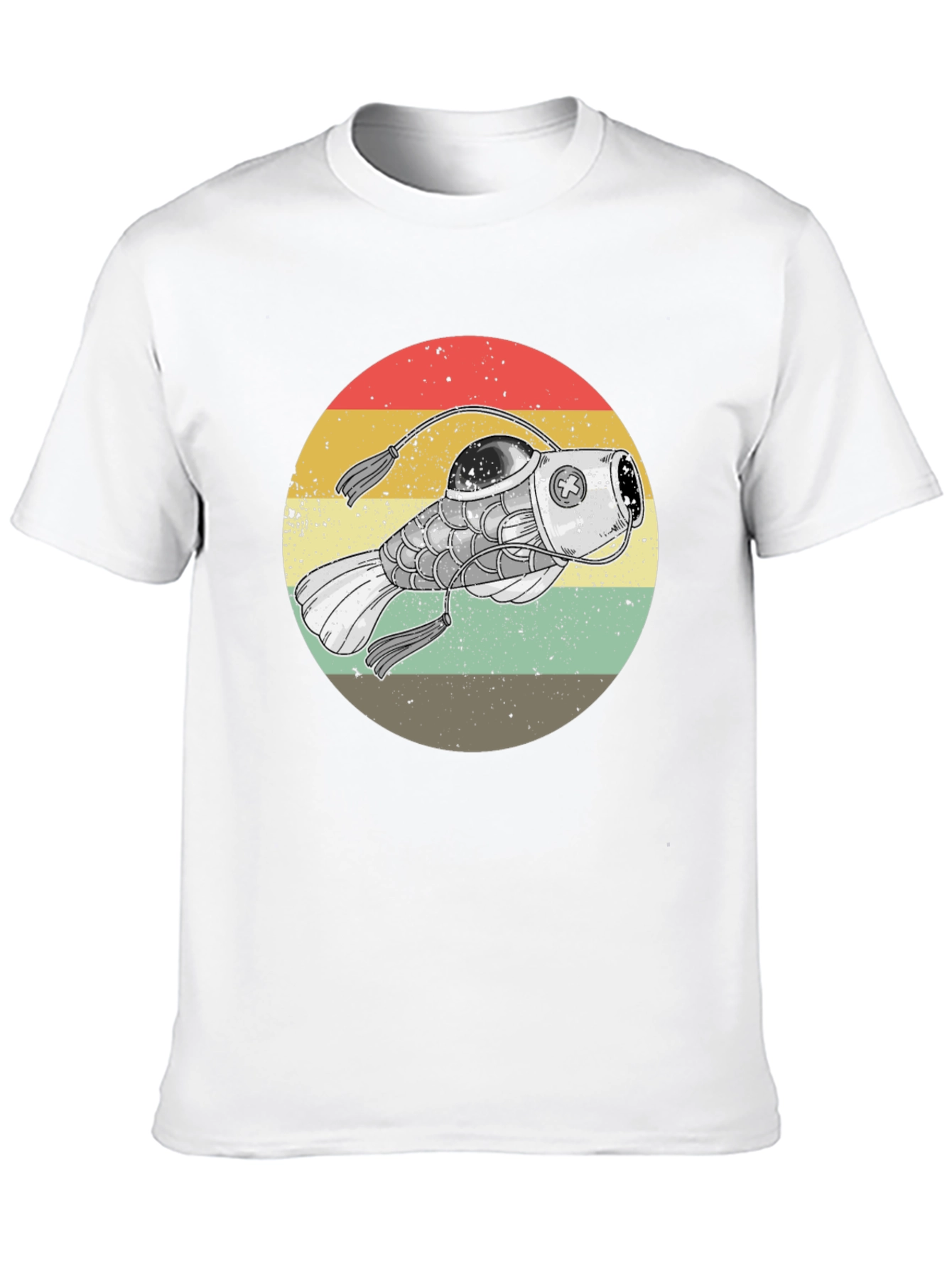 Steampunk Anglerfish Retro T-Shirt