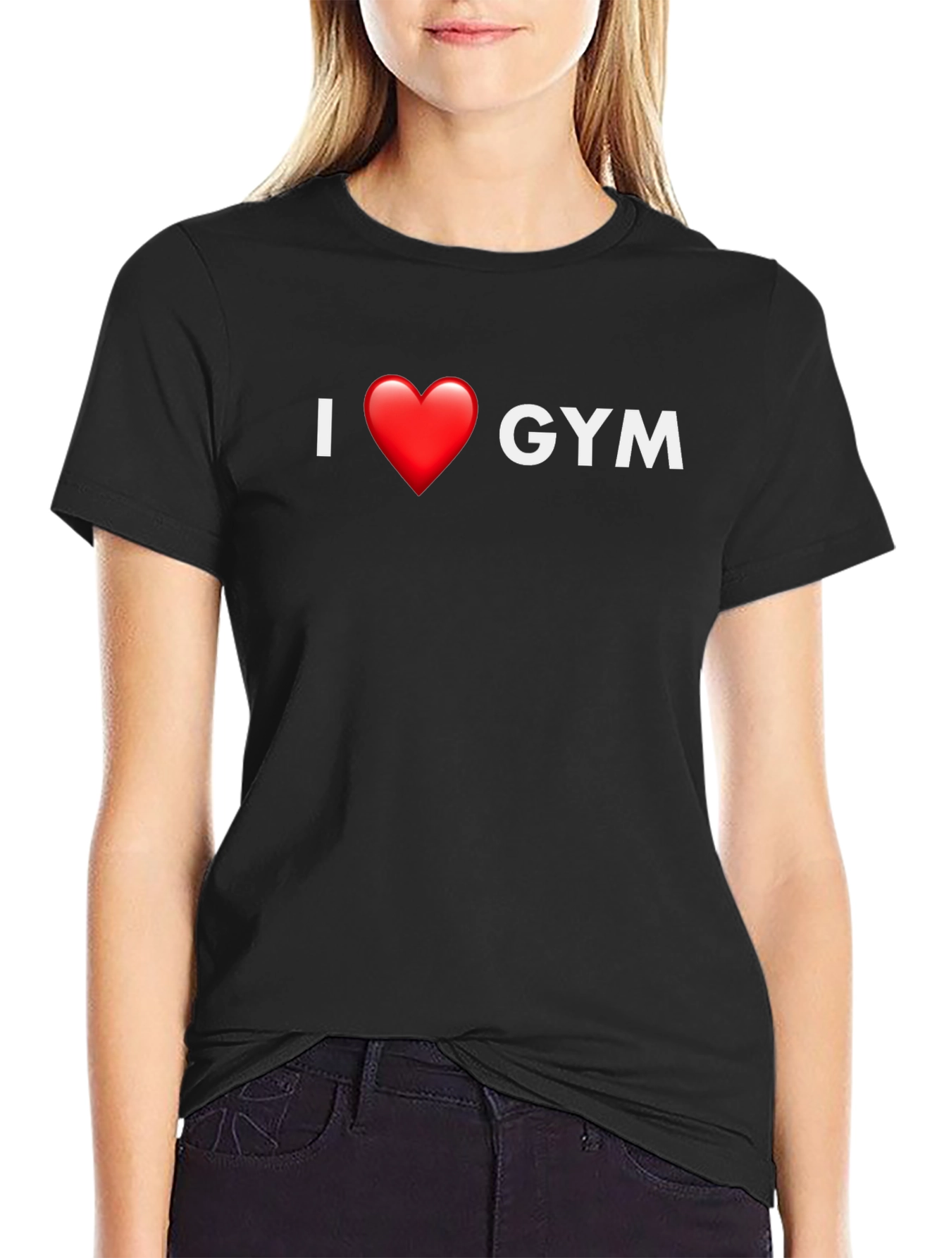 I Heart Gym T-Shirt - Comfortable Cotton Tee