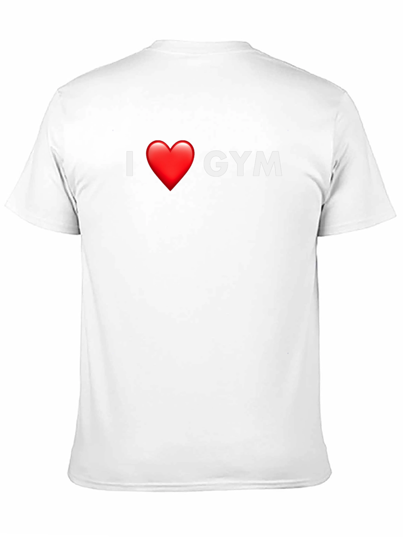 I Heart Gym T-Shirt - Comfortable Cotton Tee