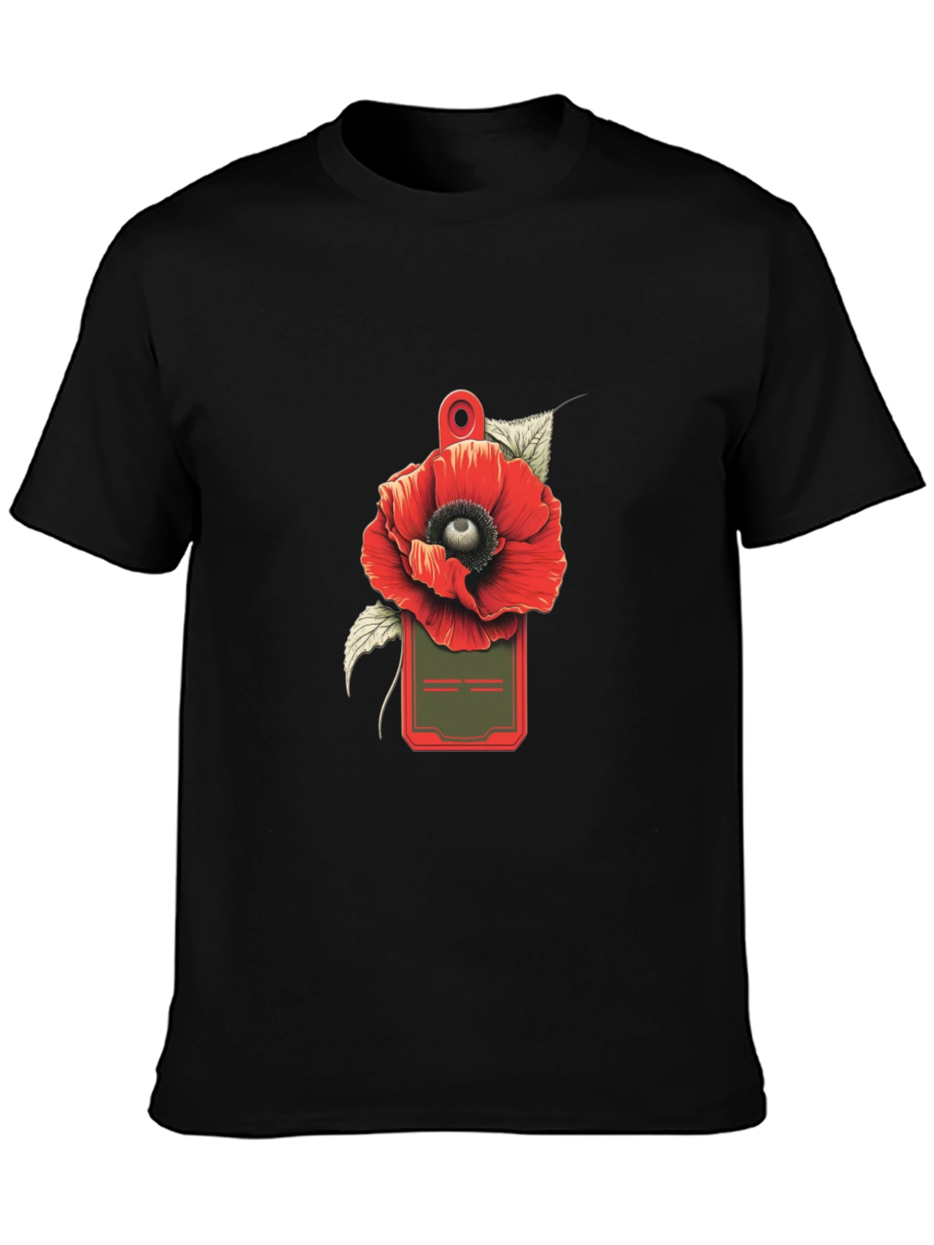 Poppy ID Badge Graphic Tee