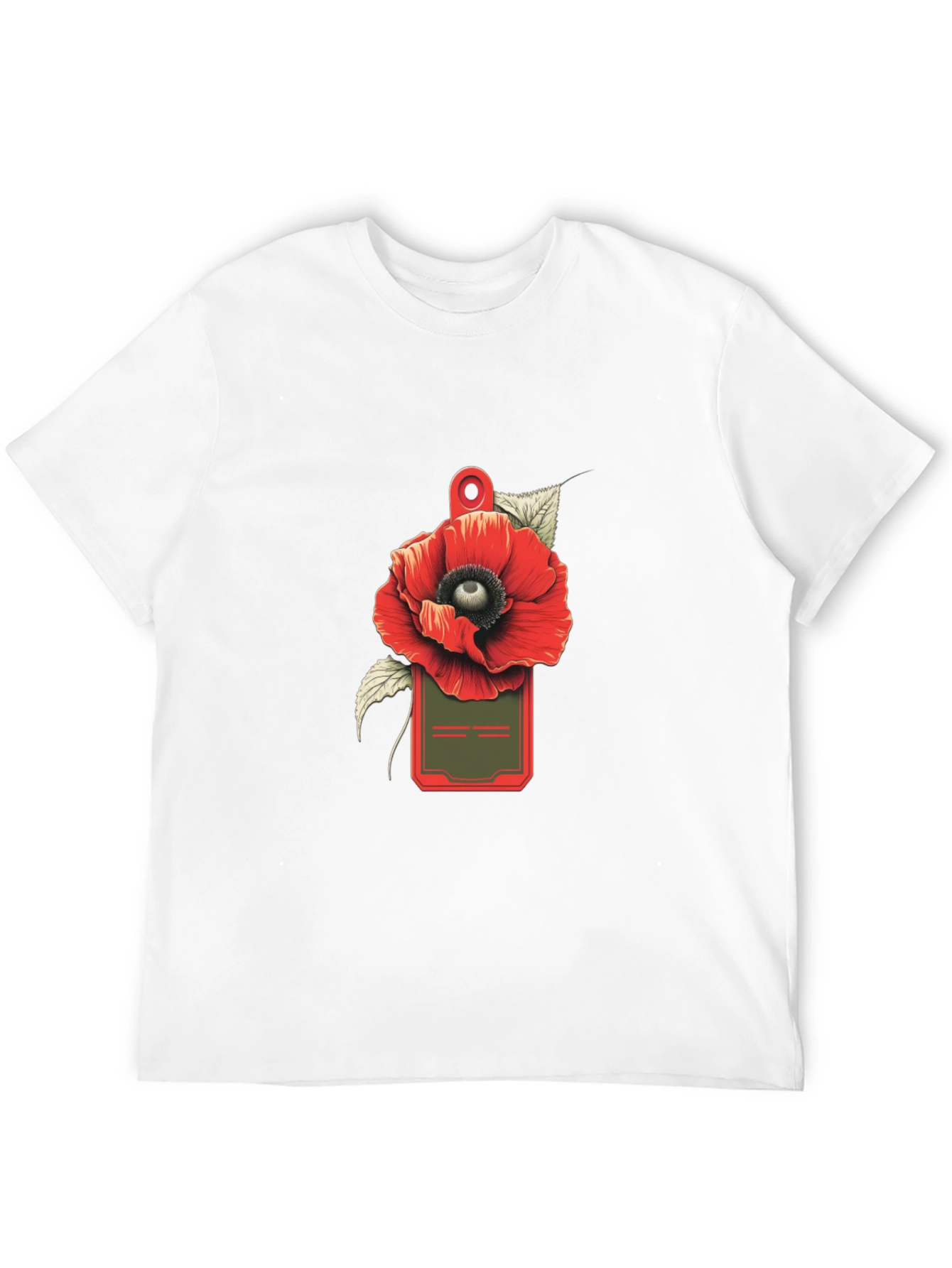 Poppy ID Badge Graphic Tee