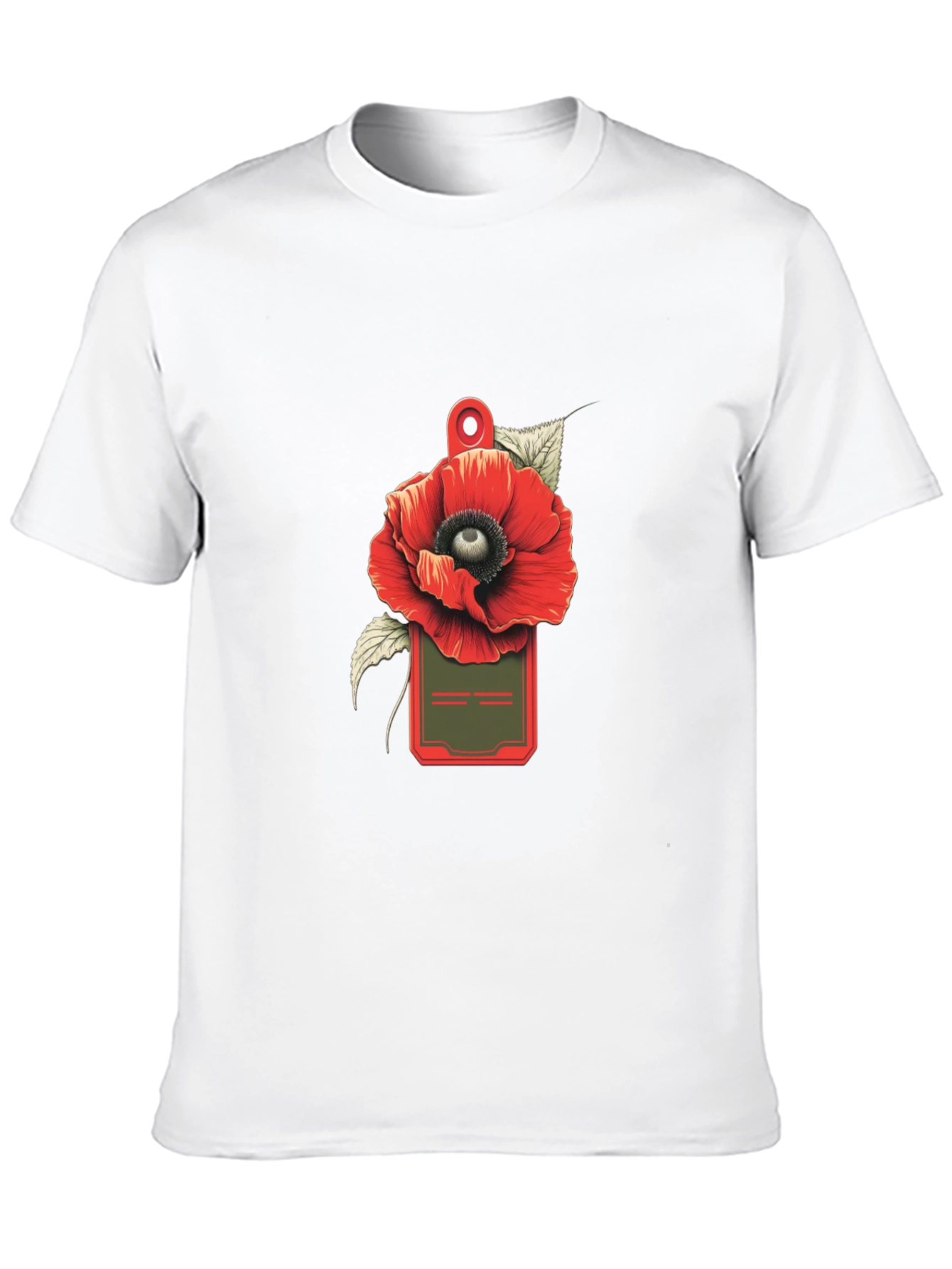 Poppy ID Badge Graphic Tee