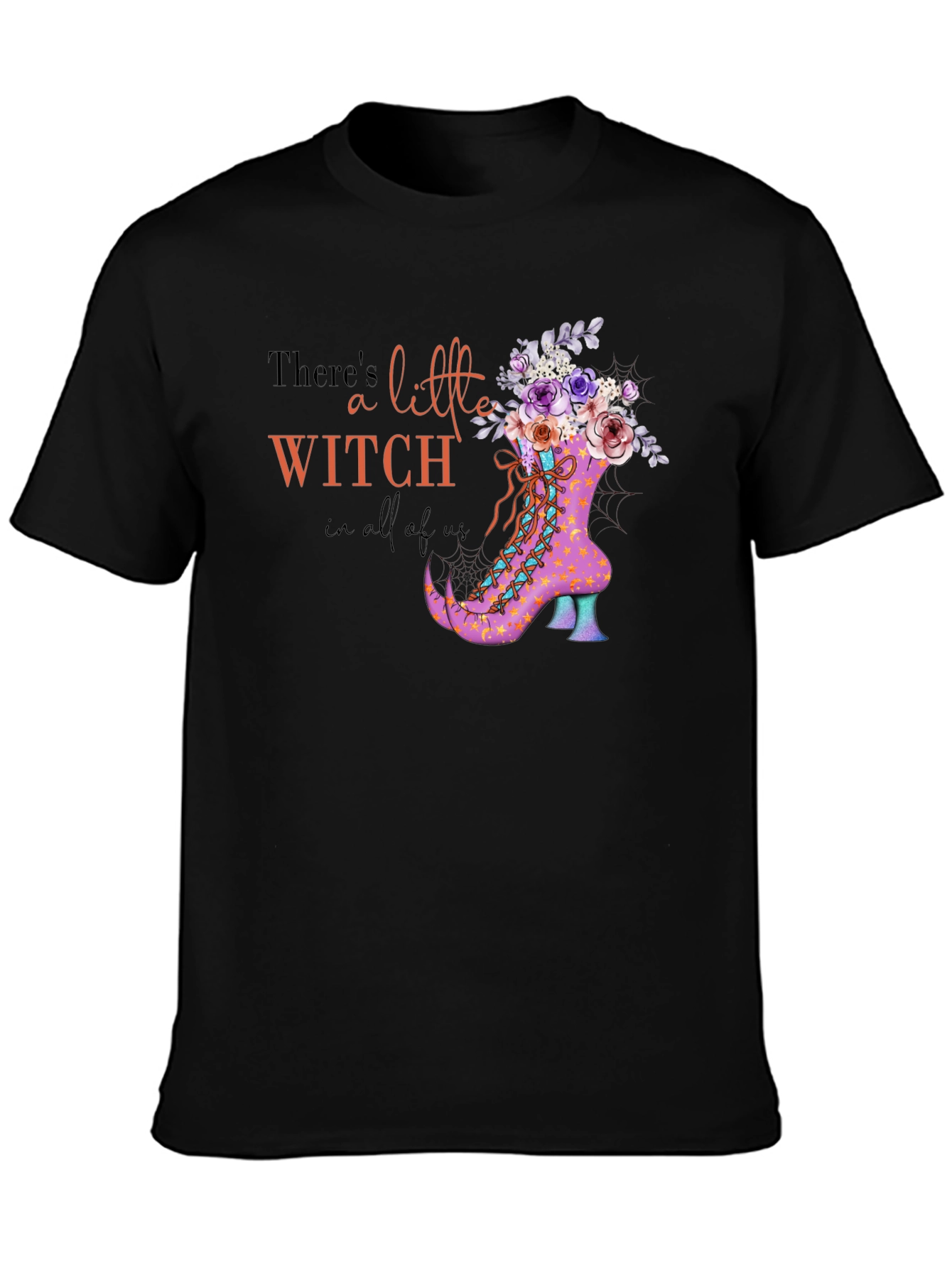 Witch Boot Halloween T-Shirt