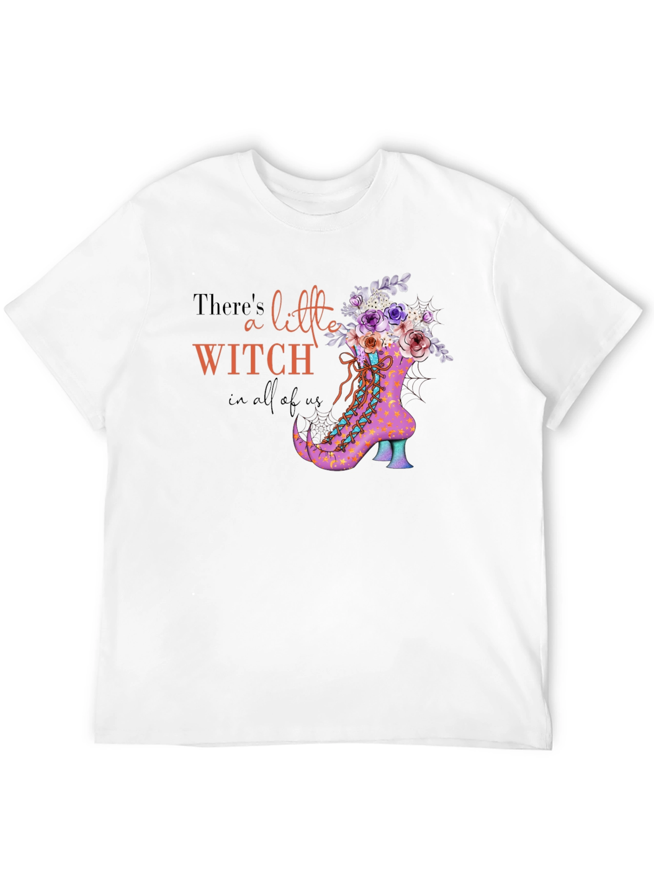 Witch Boot Halloween T-Shirt