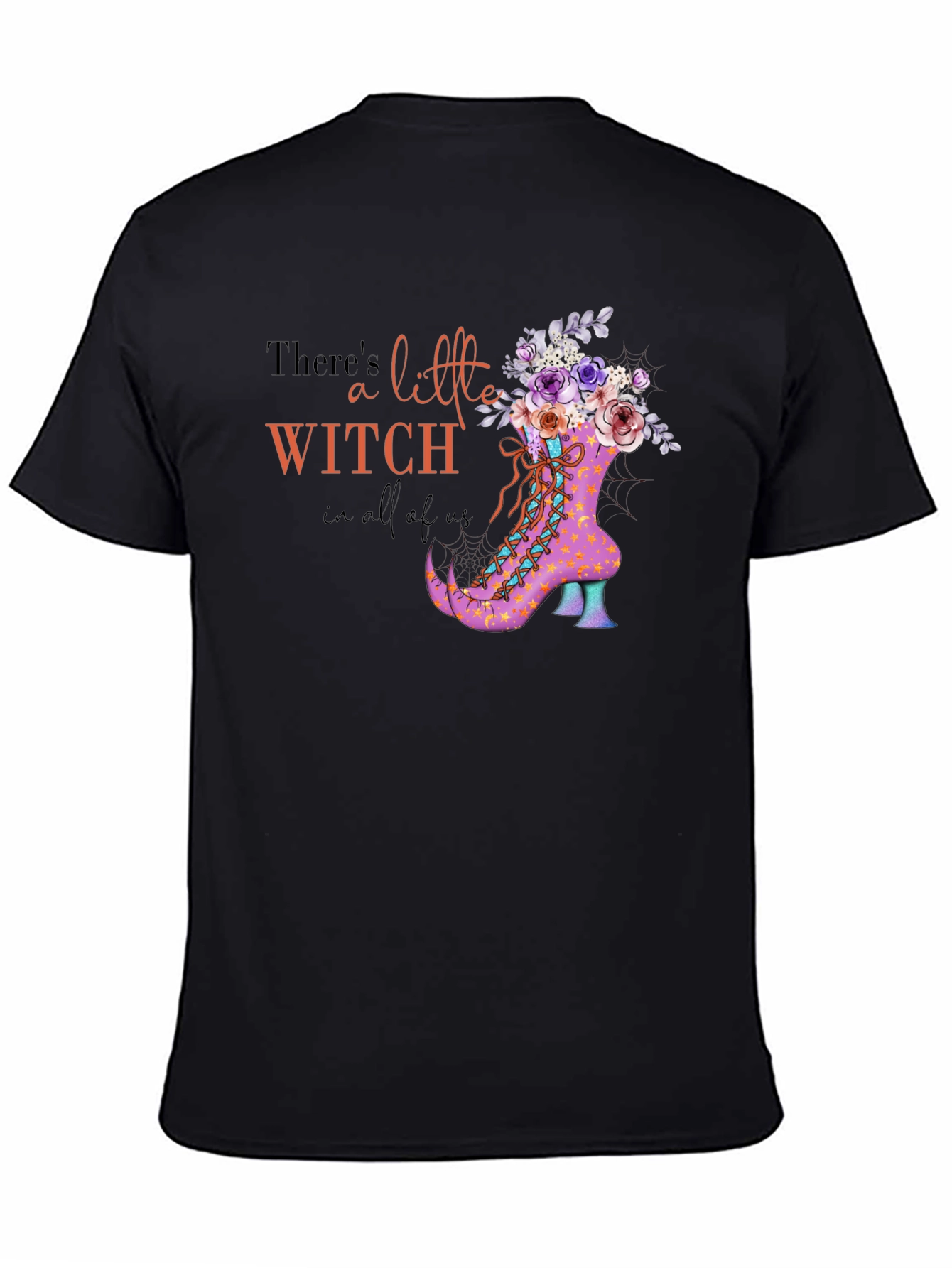 Witch Boot Halloween T-Shirt