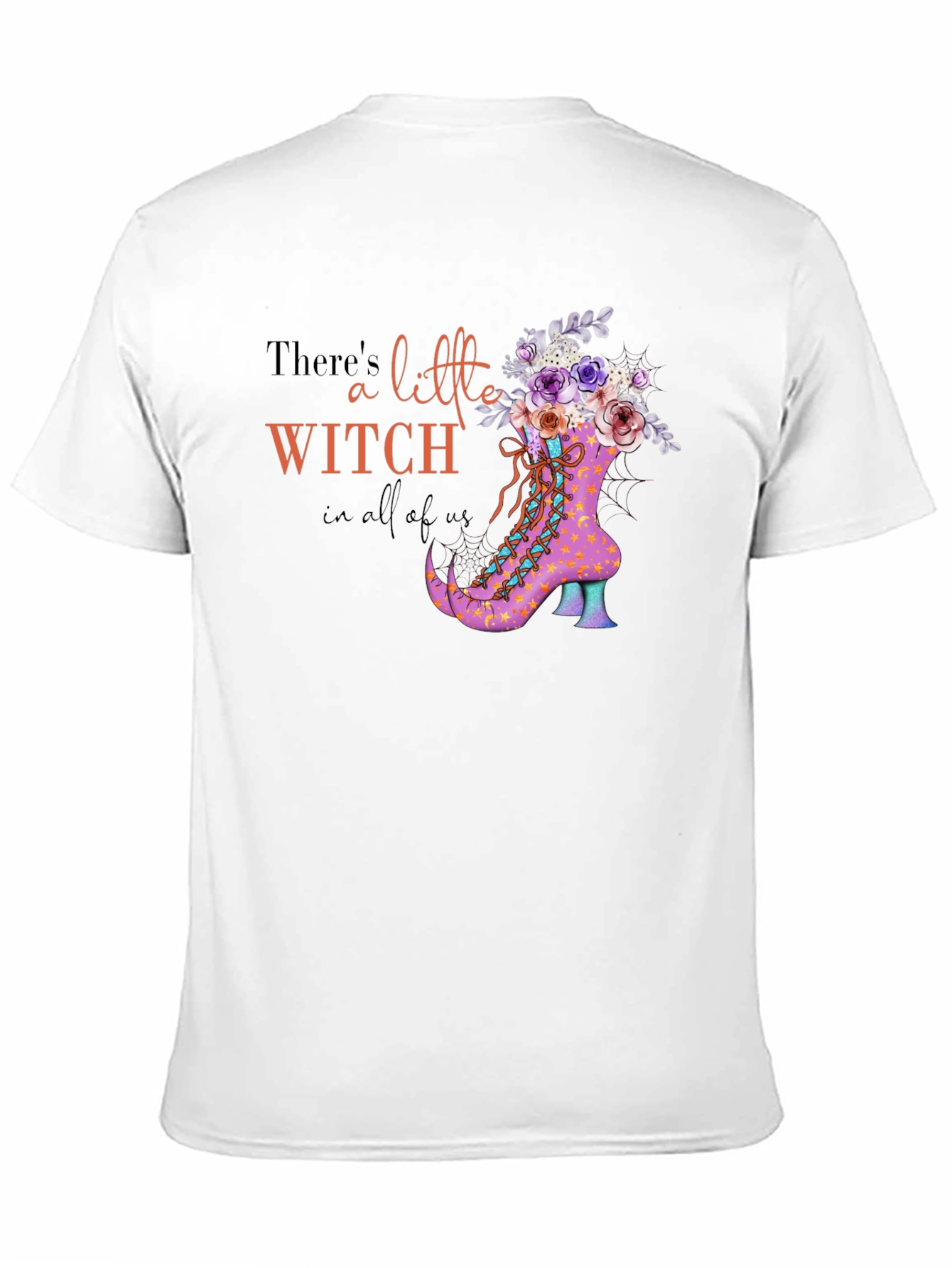 Witch Boot Halloween T-Shirt