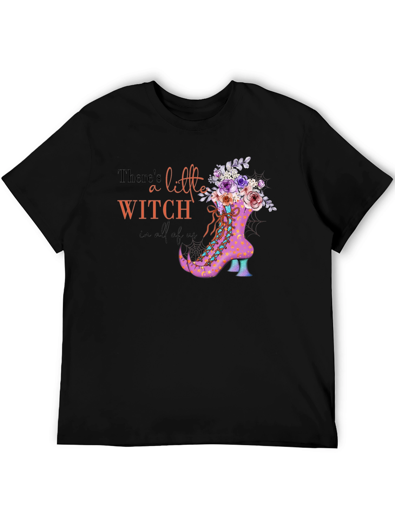 Witch Boot Halloween T-Shirt