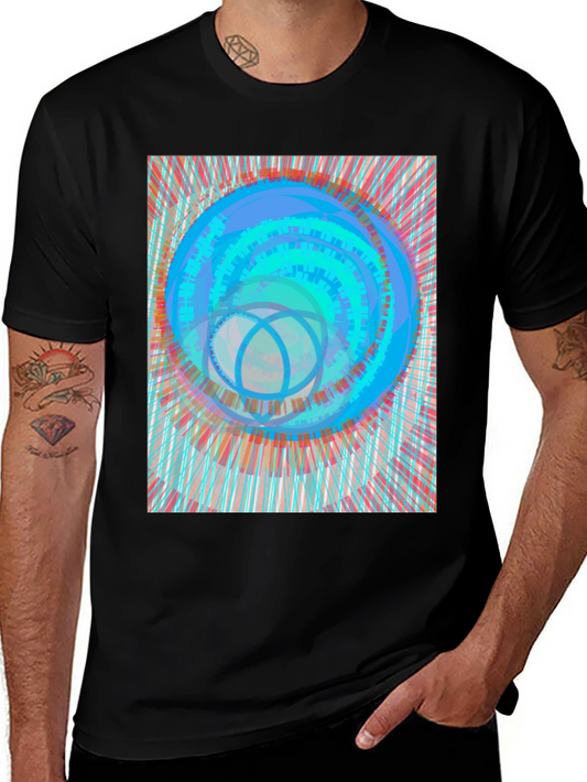 Abstract Art Tee - Modern Graphic Print T-Shirt