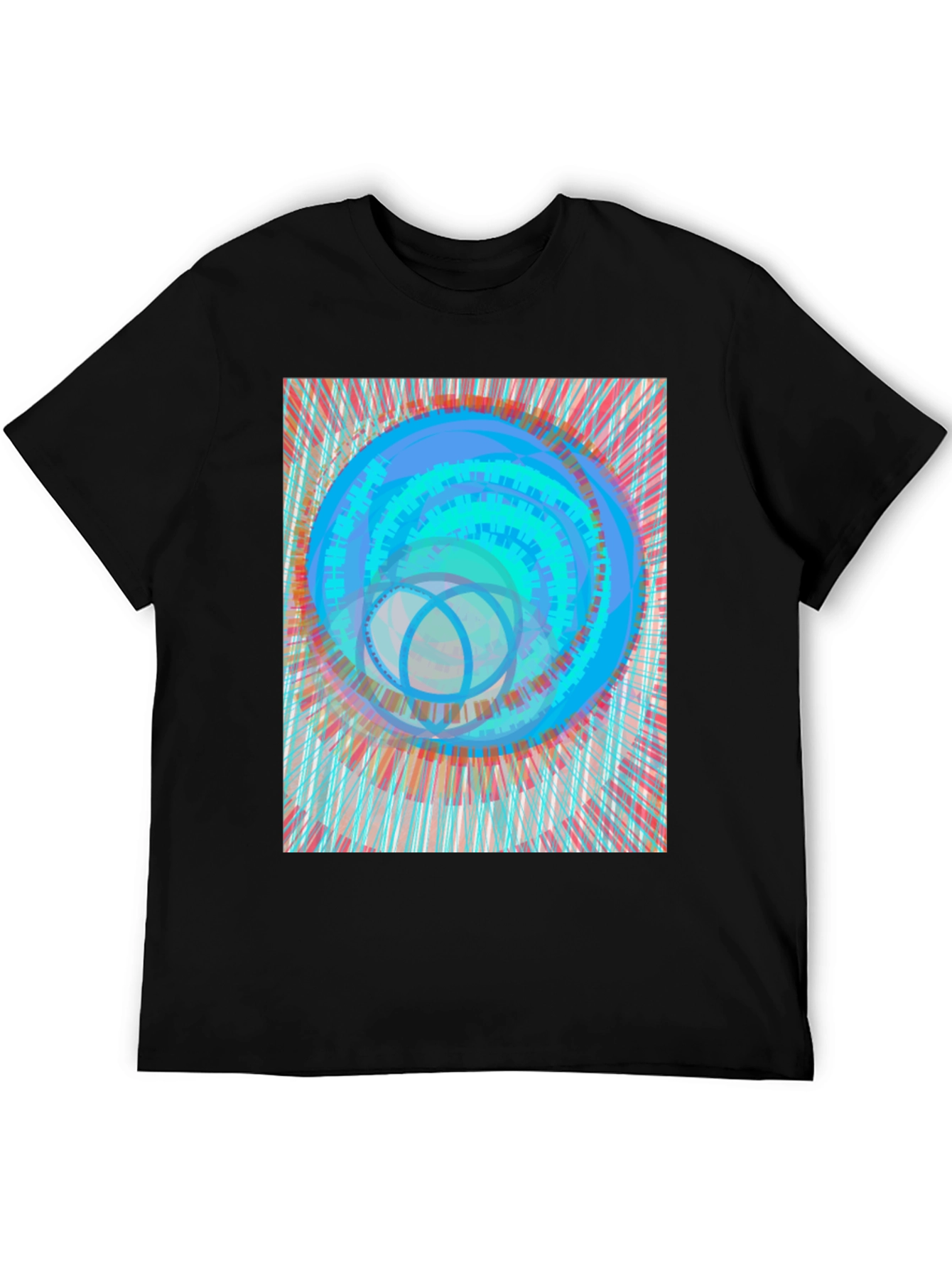 Abstract Art Tee - Modern Graphic Print T-Shirt