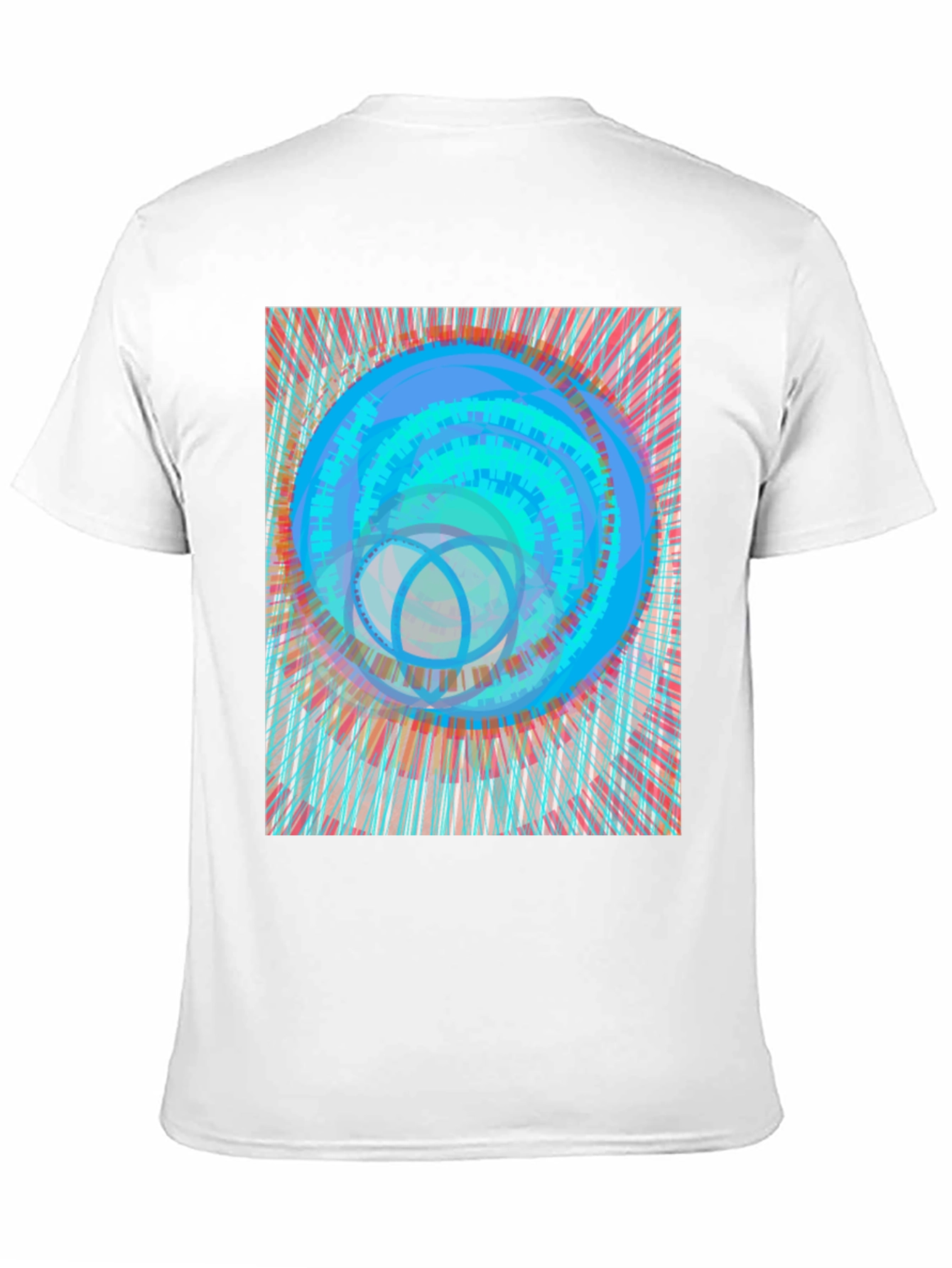 Abstract Art Tee - Modern Graphic Print T-Shirt