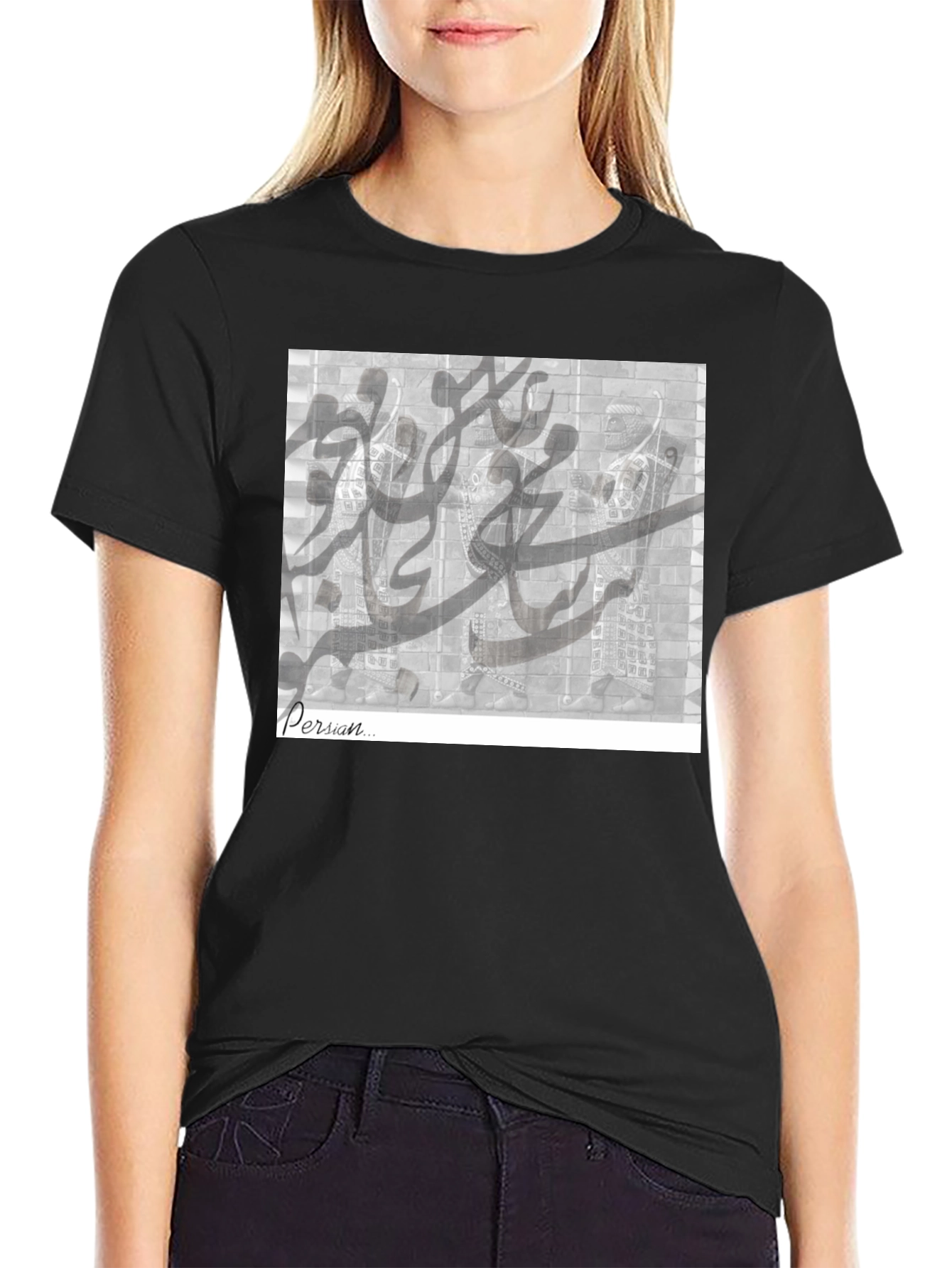 Persian Calligraphy Graphic T-Shirt - Unisex