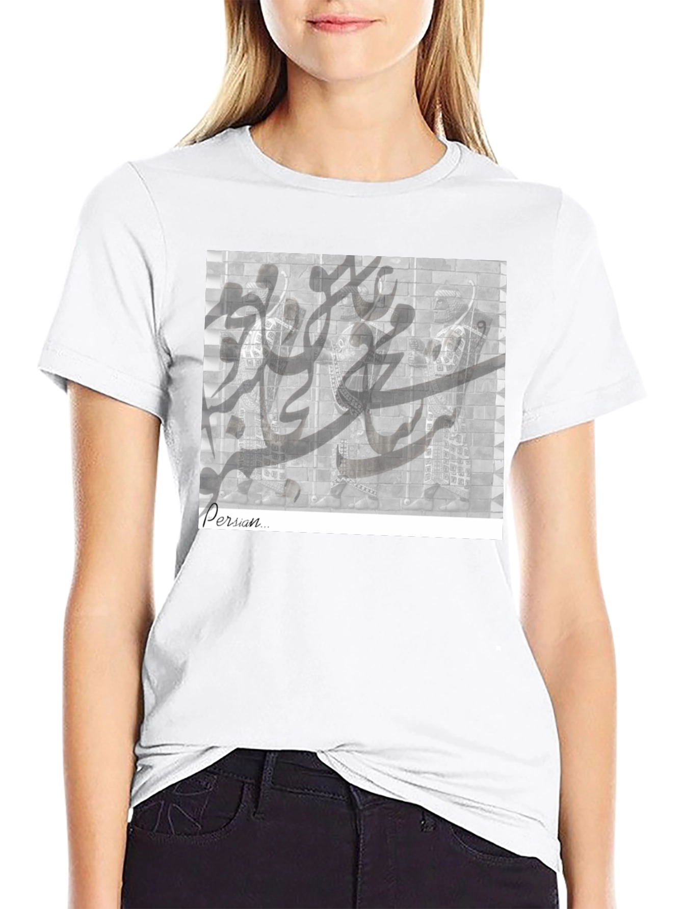 Persian Calligraphy Graphic T-Shirt - Unisex