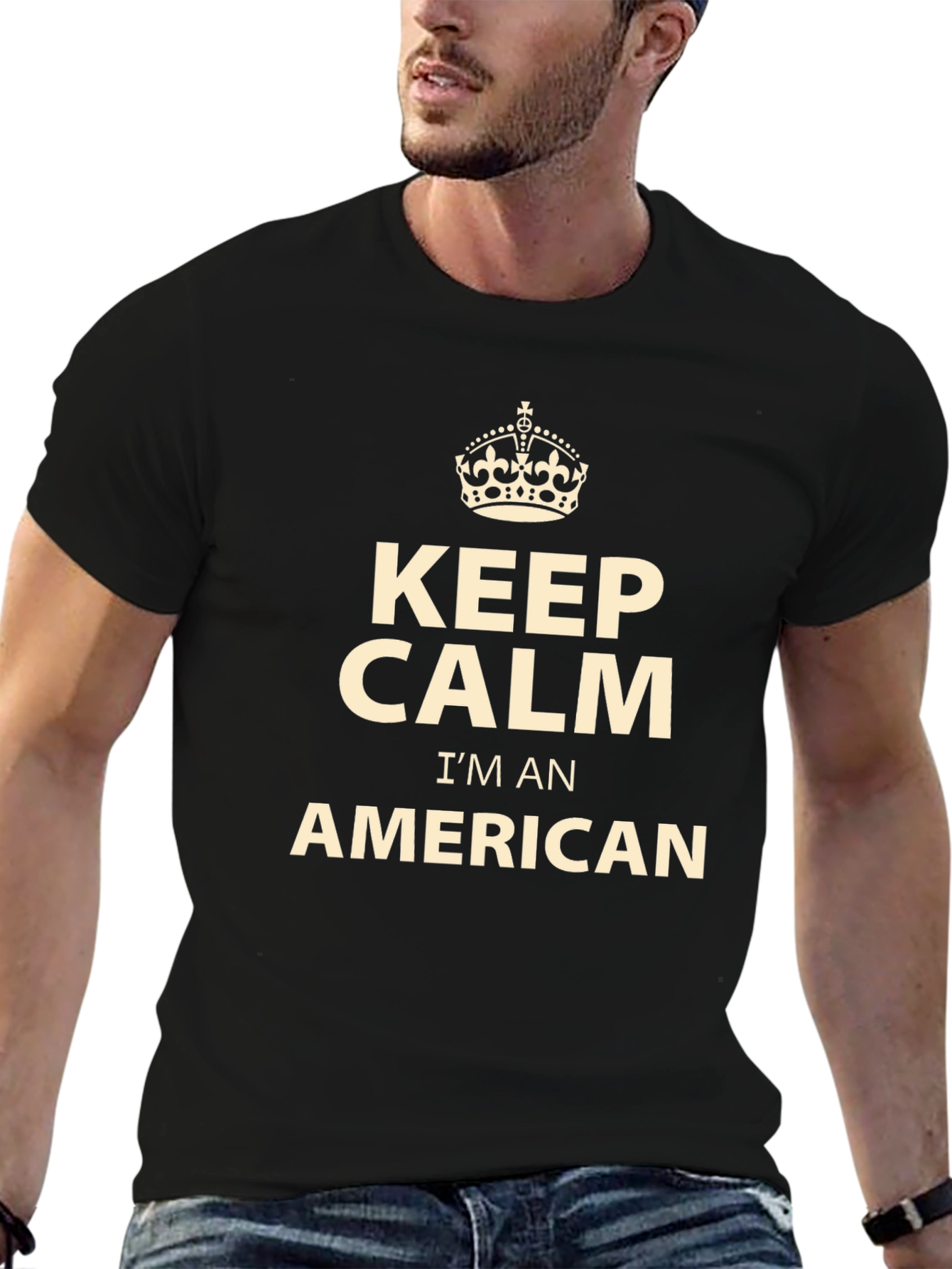 Keep Calm Im an American T-Shirt