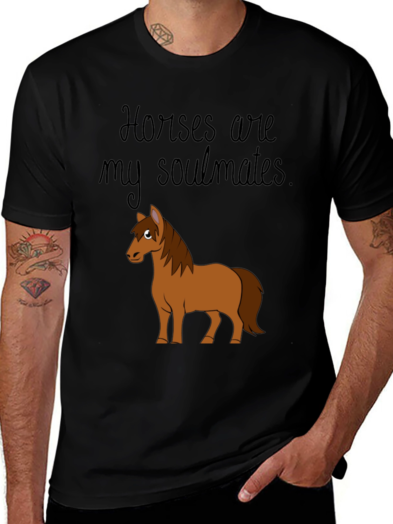Horses Are My Soulmates Graphic Tee