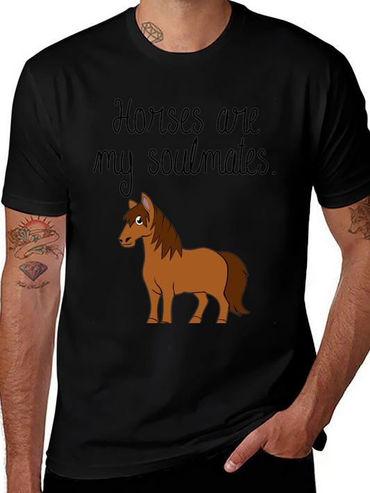 Horses Are My Soulmates Graphic Tee