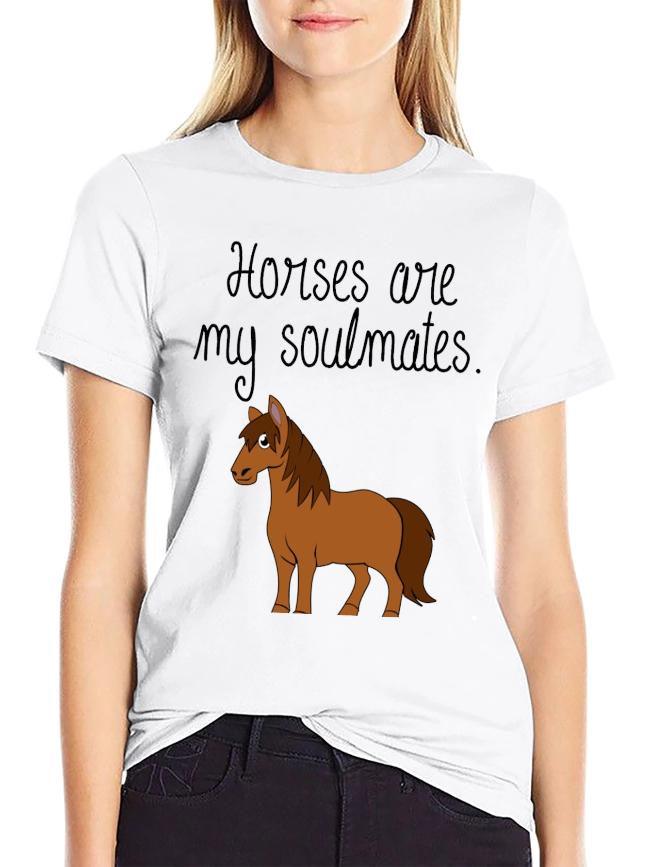 Horses Are My Soulmates Graphic Tee