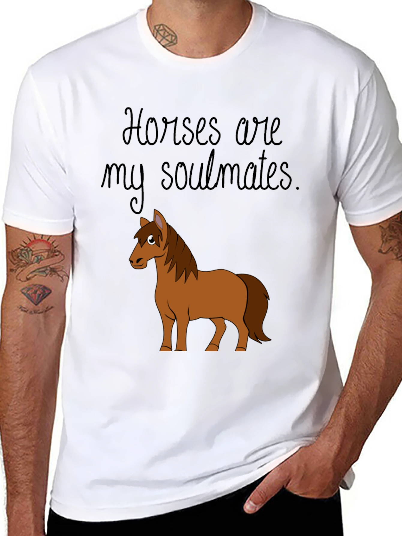 Horses Are My Soulmates Graphic Tee