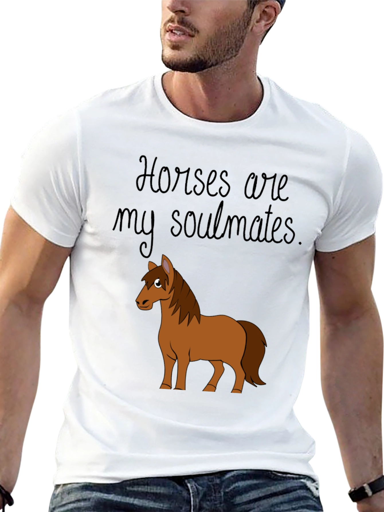 Horses Are My Soulmates Graphic Tee
